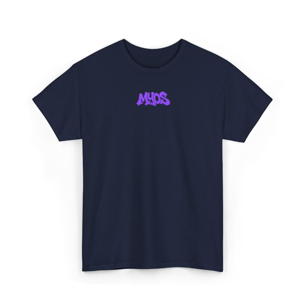 Men's T-shirt MYOS Purple Logo