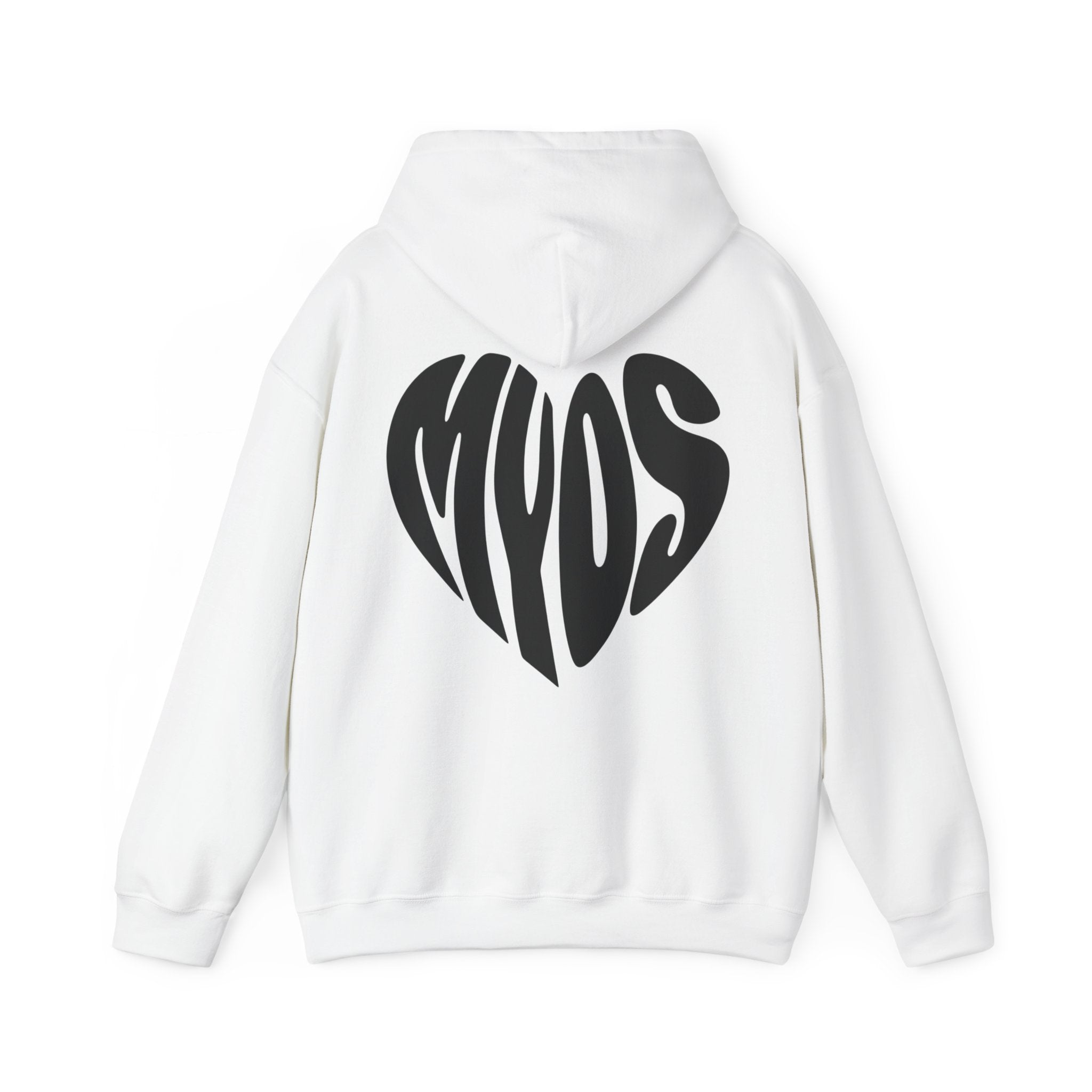 MYOS Black Heart Hoodie