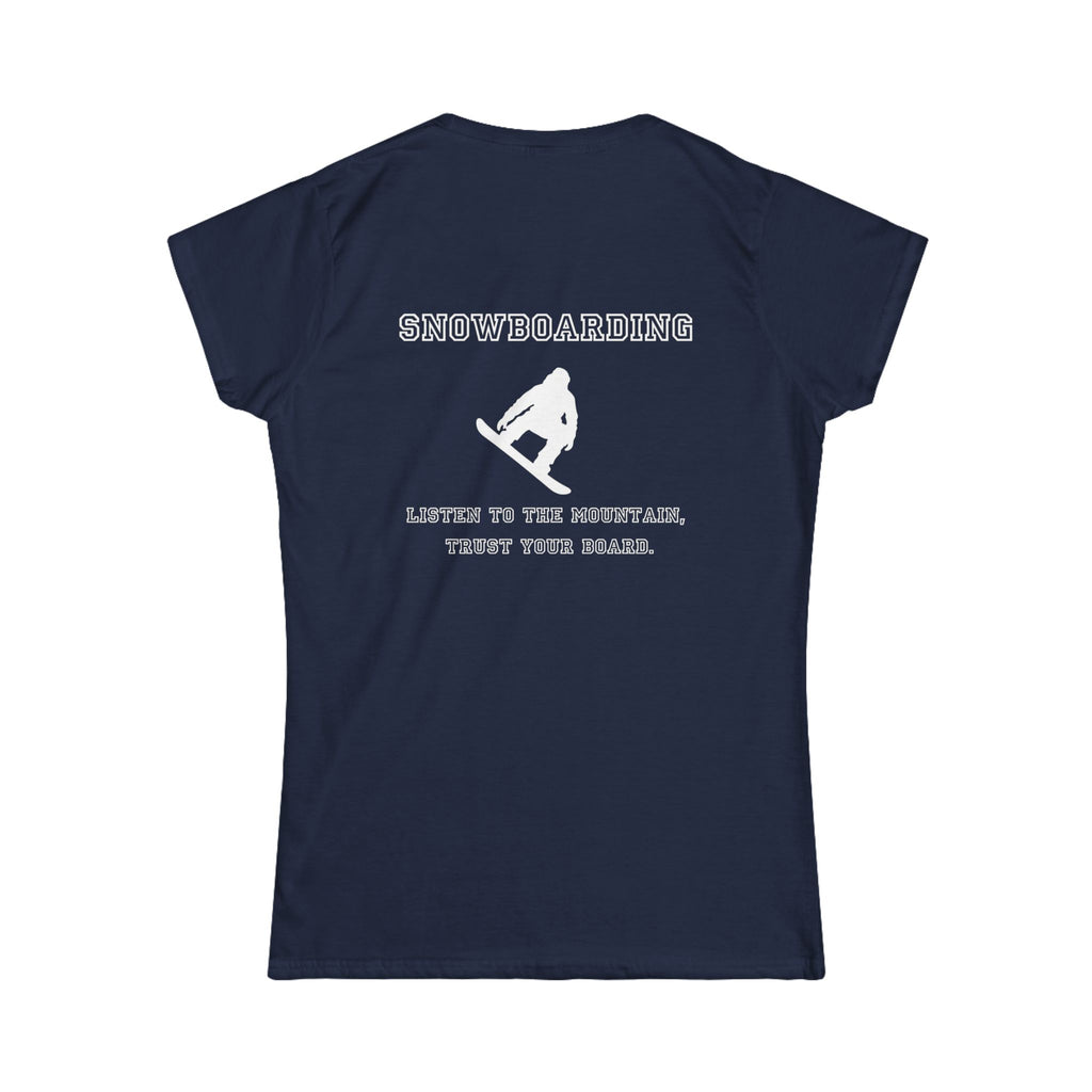 Women's T-shirt Snowboarding