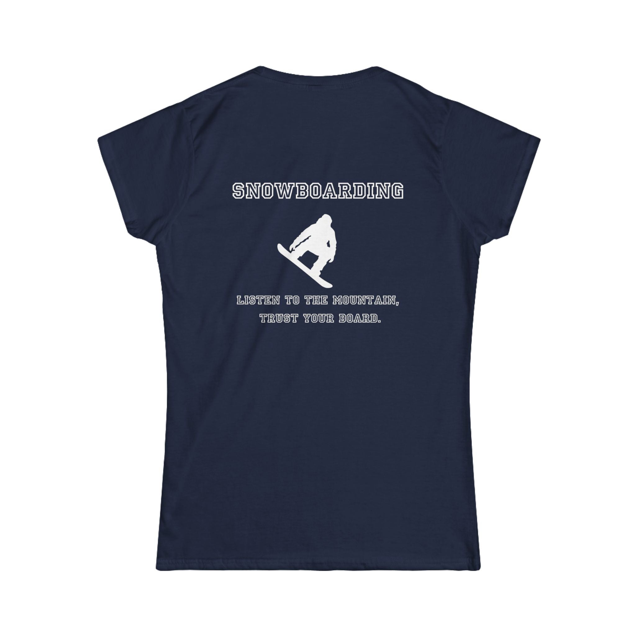Women's T-shirt Snowboarding