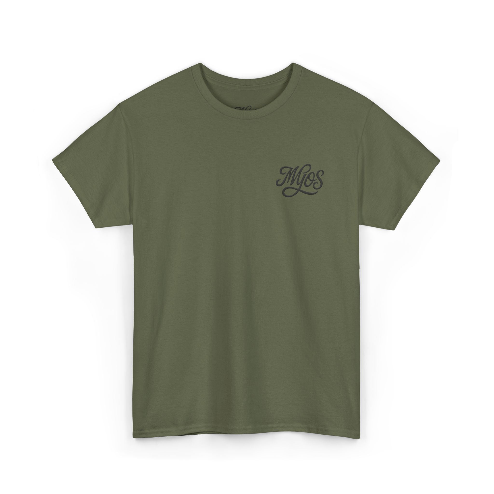 Men's T-shirt MYOS Black Cursive Logo