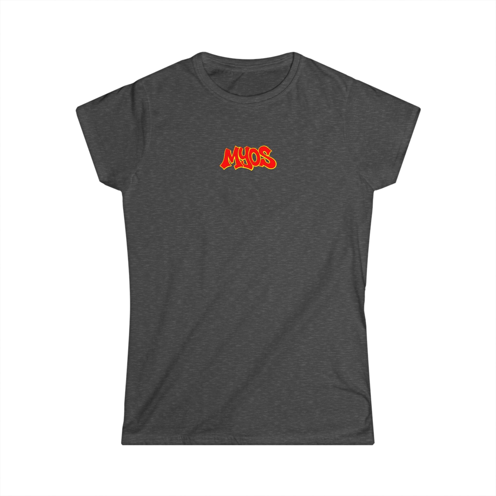 Women's T-shirt Red/Yellow logo