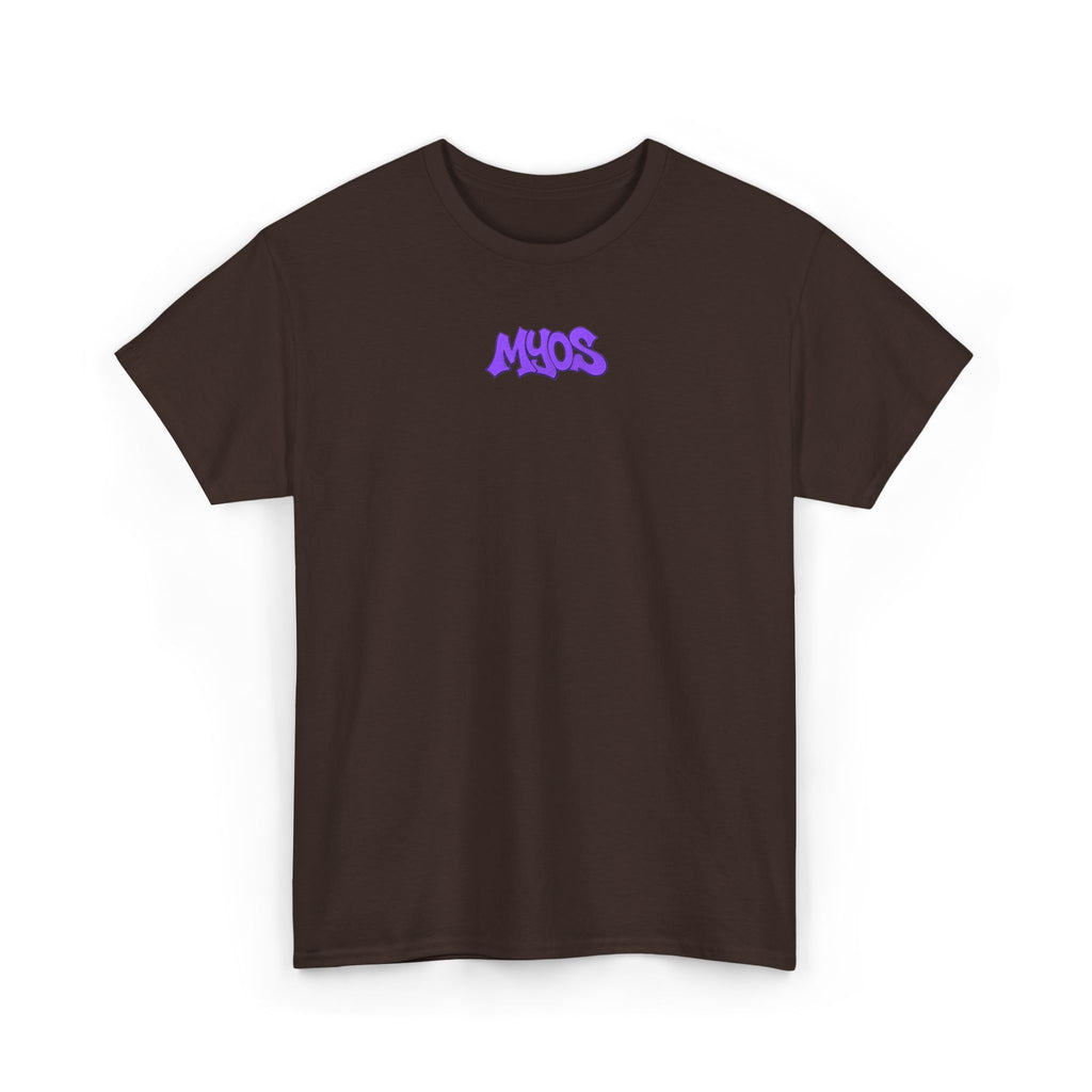 Men's T-shirt MYOS Purple Logo