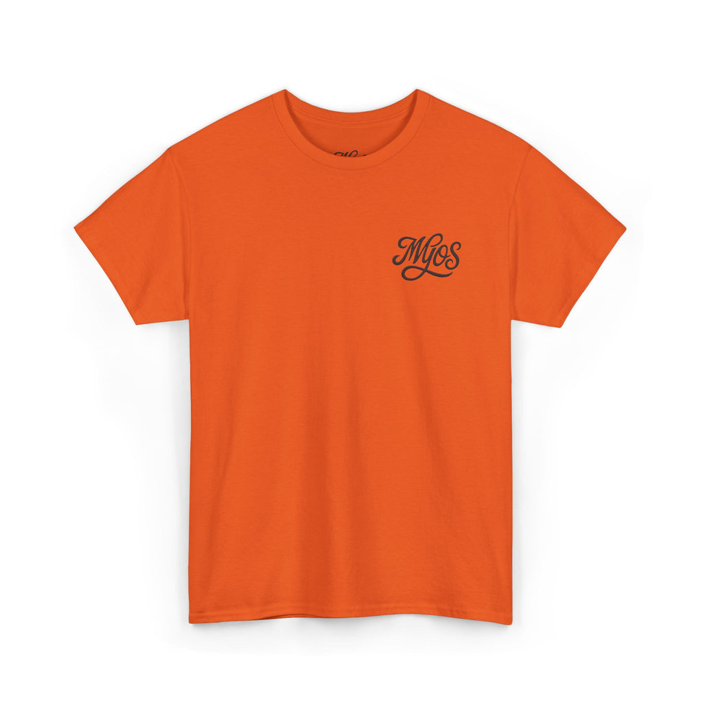 Men's T-shirt MYOS Black Cursive Logo