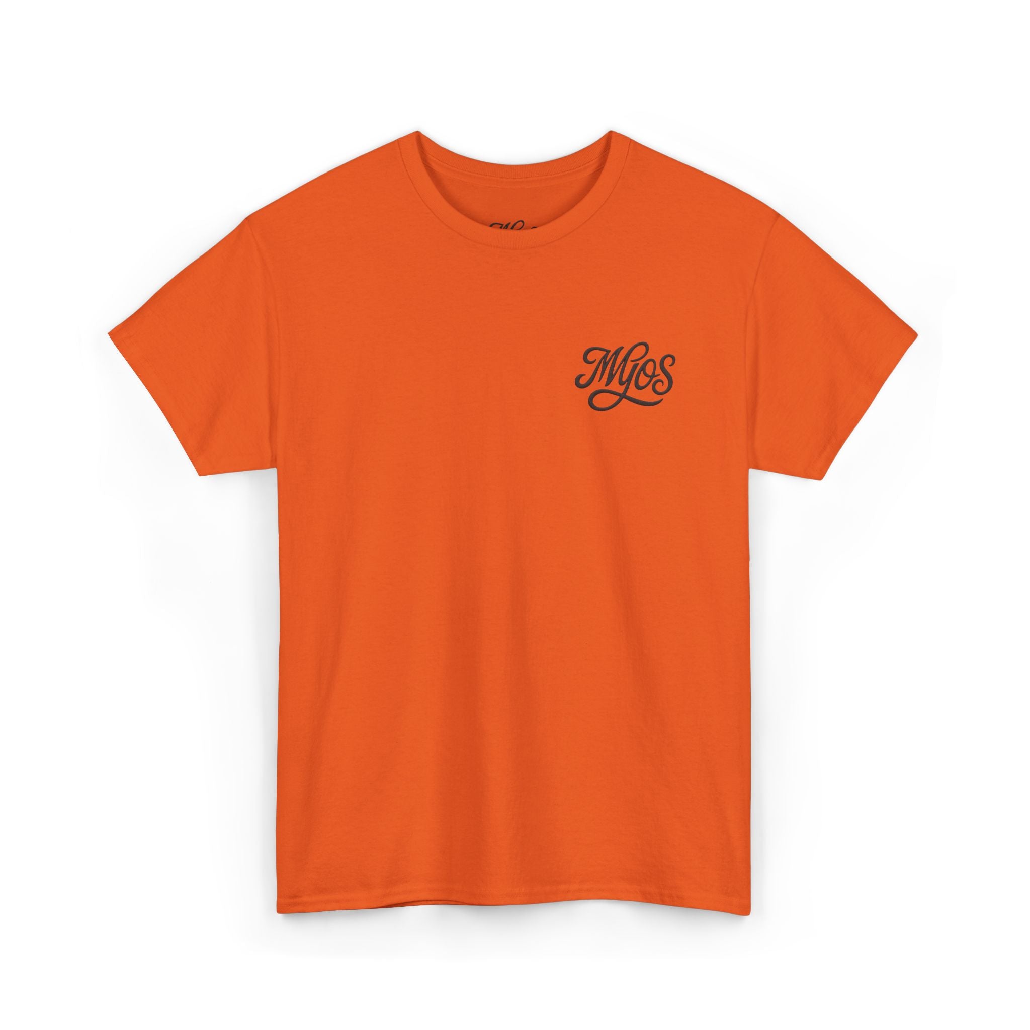 Men's T-shirt MYOS Black Cursive Logo