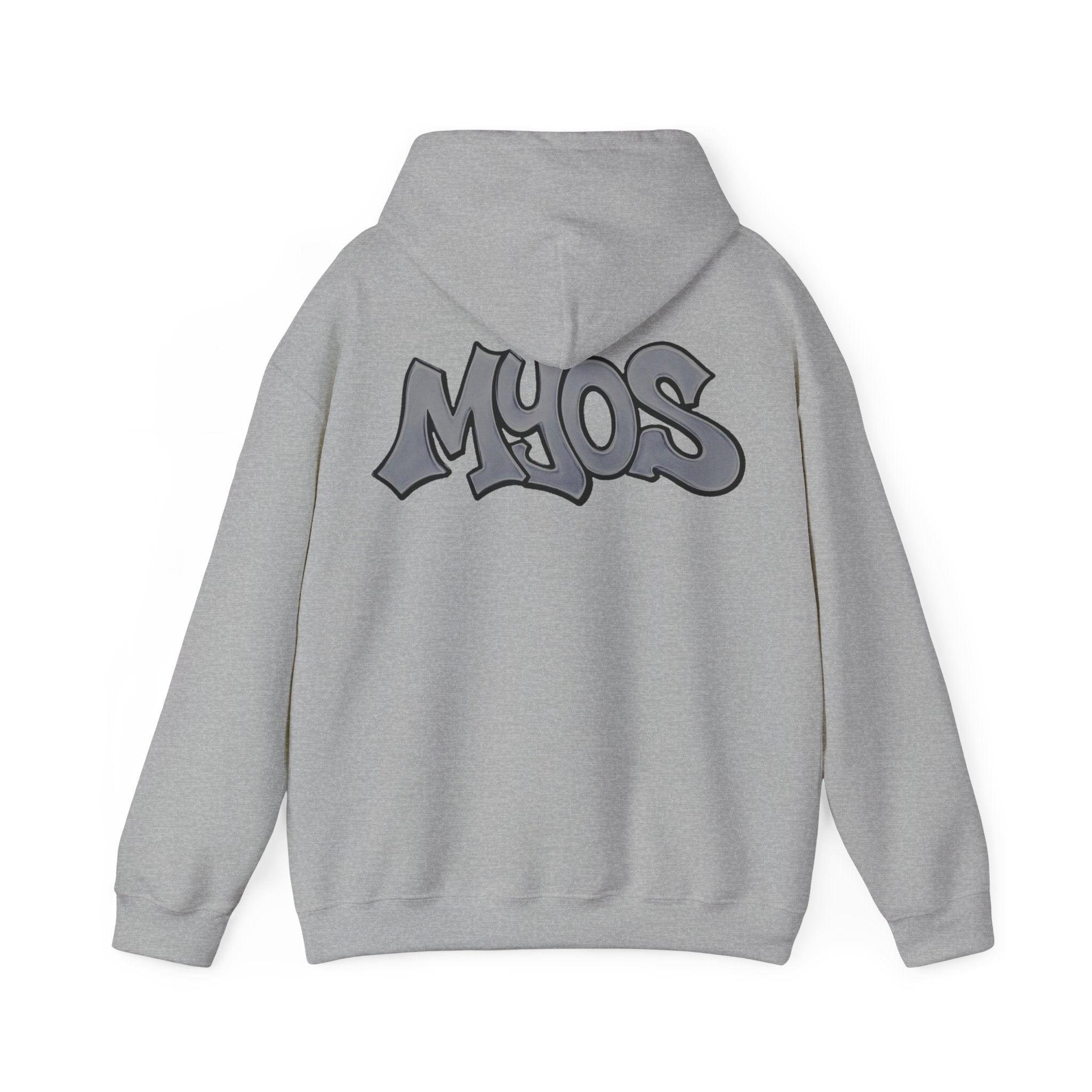 MYOS Streetwear Hoodie Grey