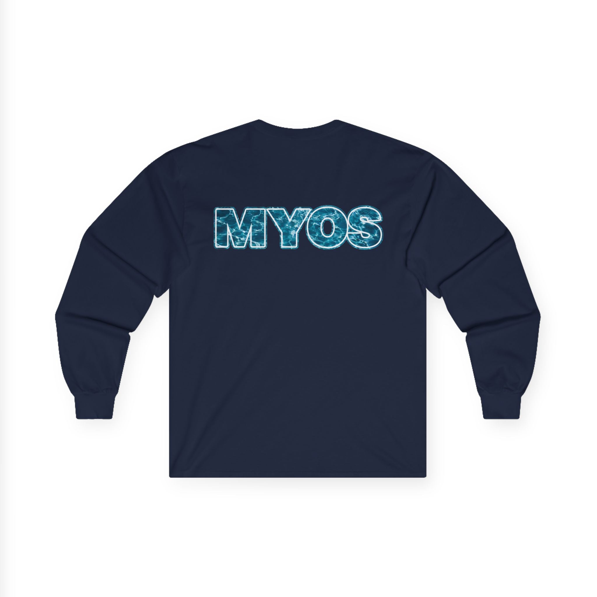 Long Sleeve Tee Clear Blue Water