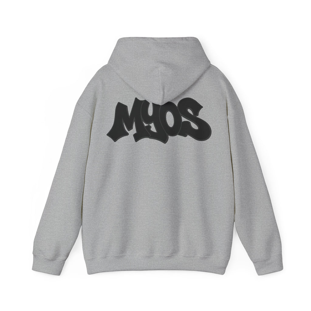 MYOS Hoodie streetwear Black