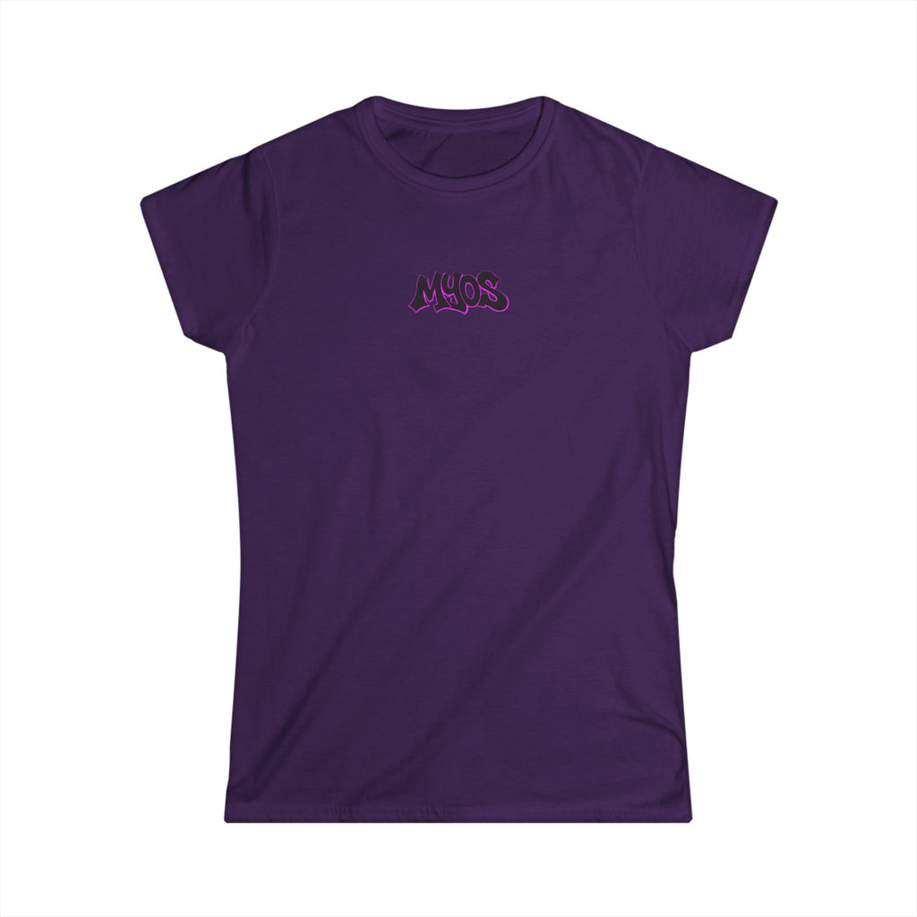 Women's T-shirt Black/Pink logo