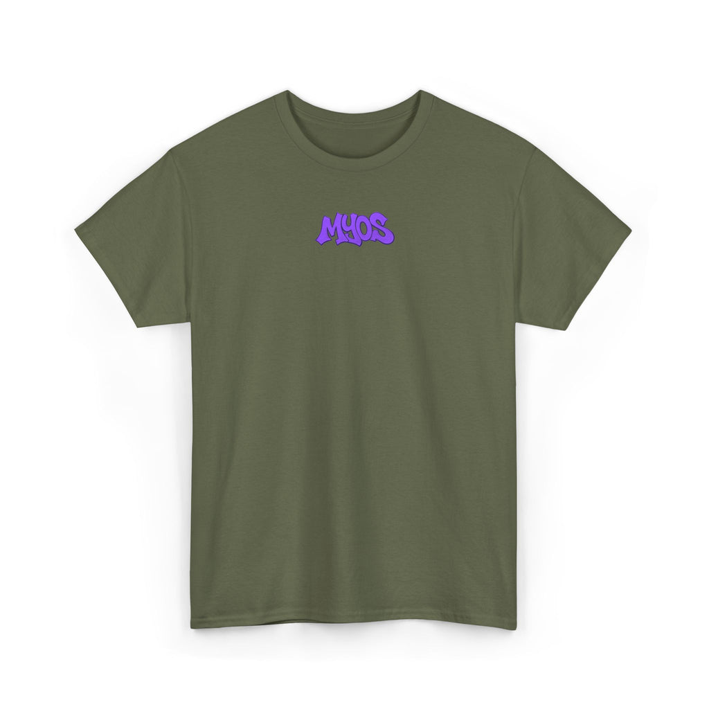 Men's T-shirt MYOS Purple Logo