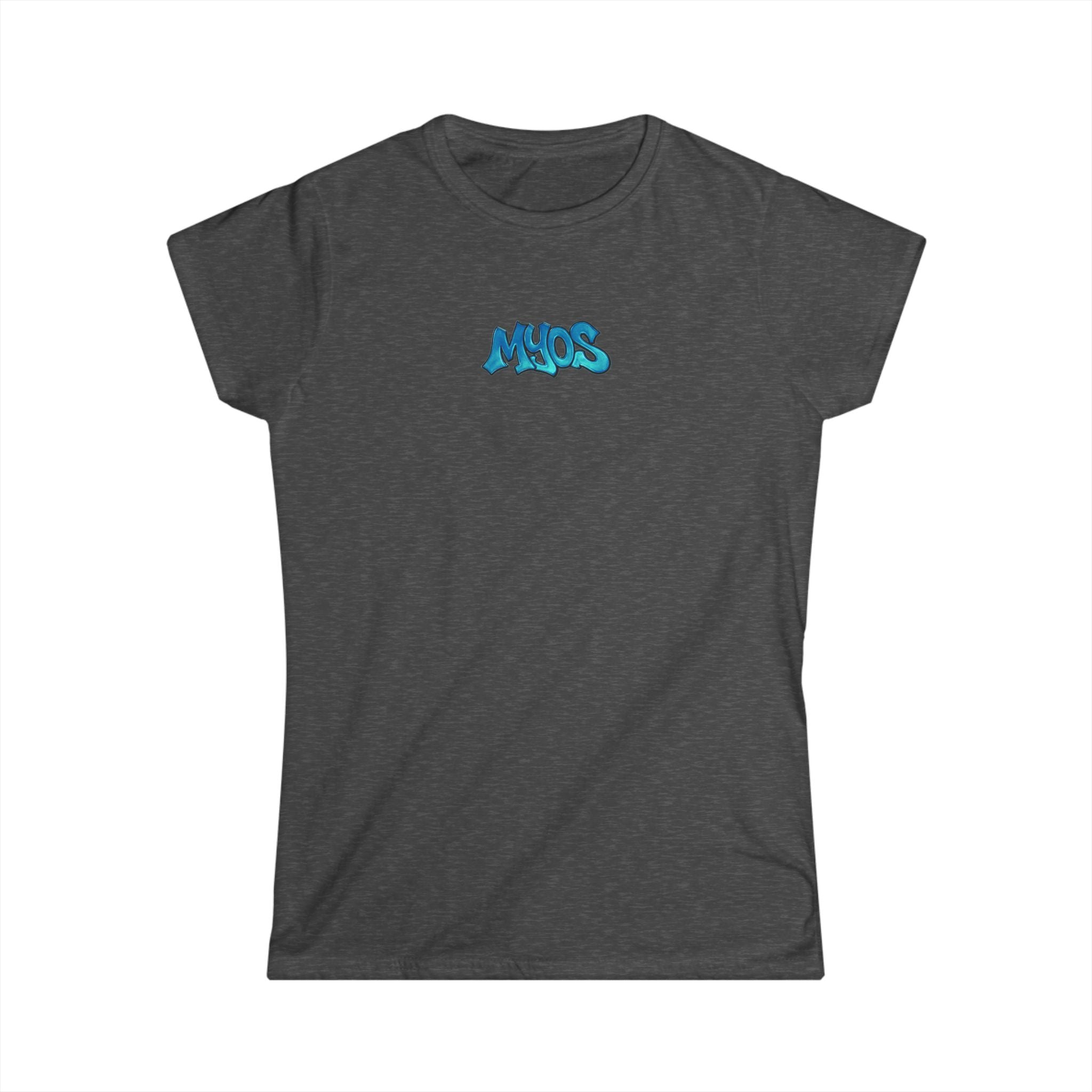 Women's T-shirt Mixed blue logo