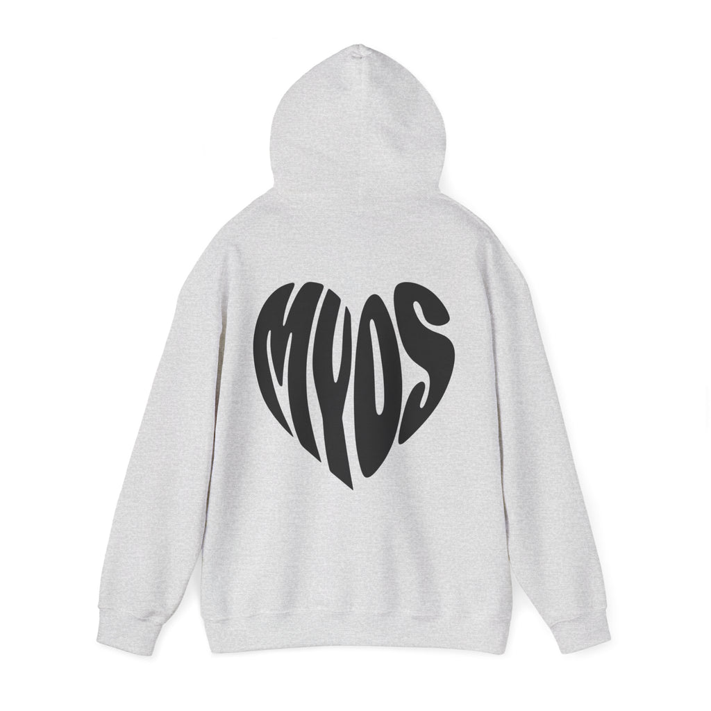 MYOS Black Heart Hoodie