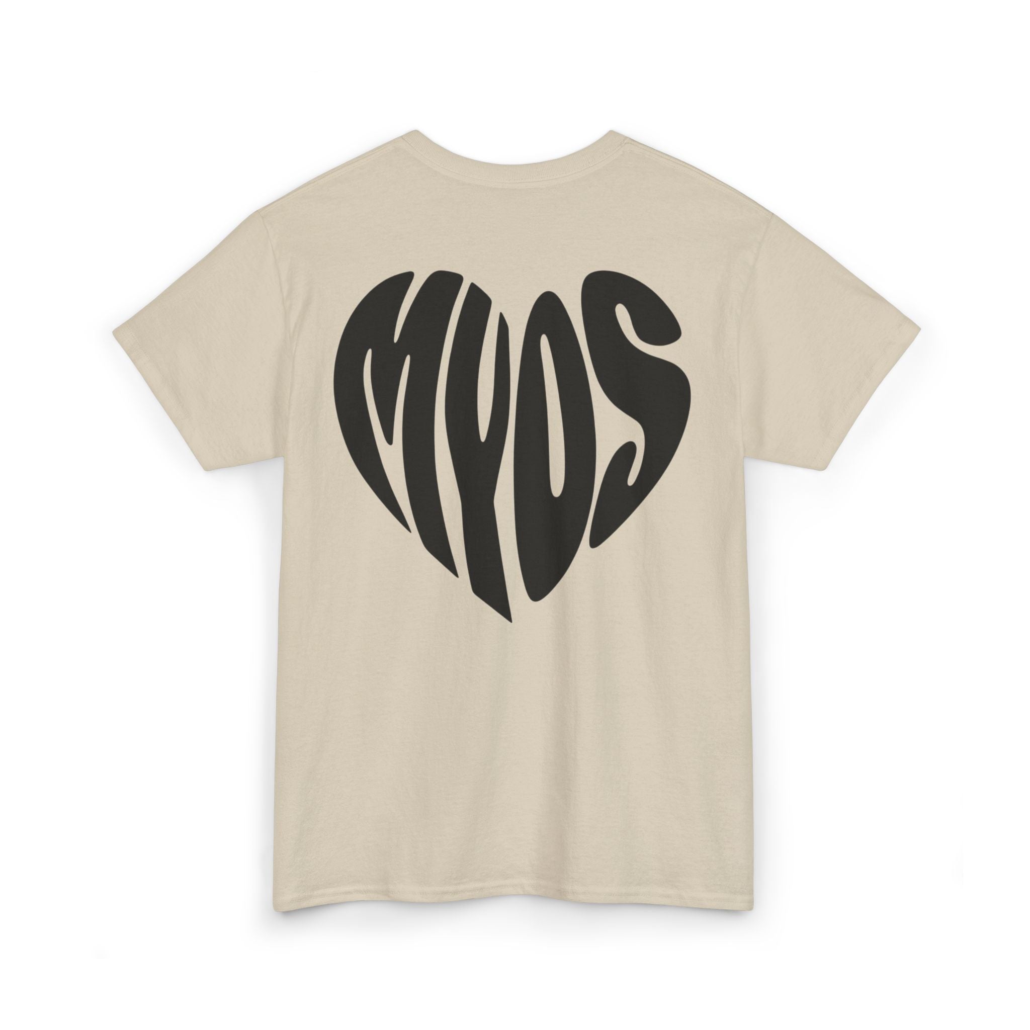 Men's T-shirt MYOS Black Heart