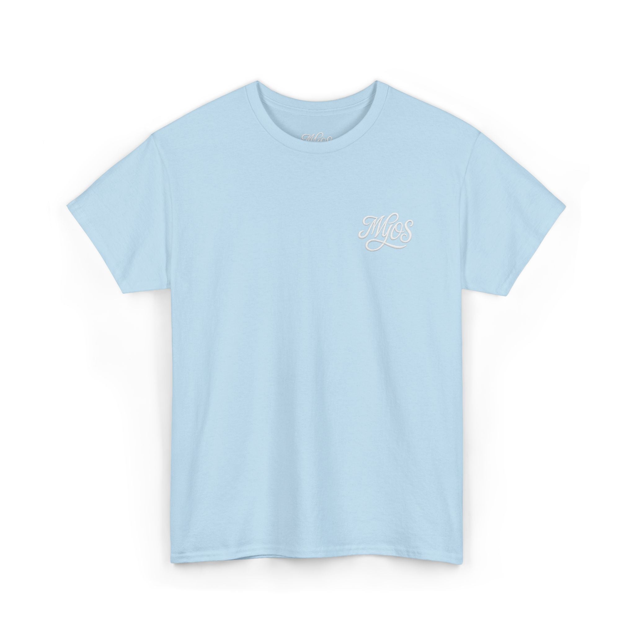 Men's T-shirt MYOS White Cursive Logo
