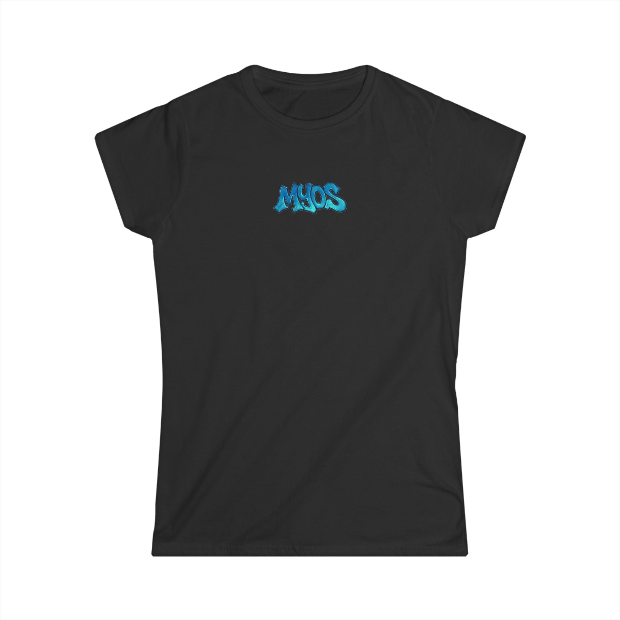 Women's T-shirt Mixed blue logo