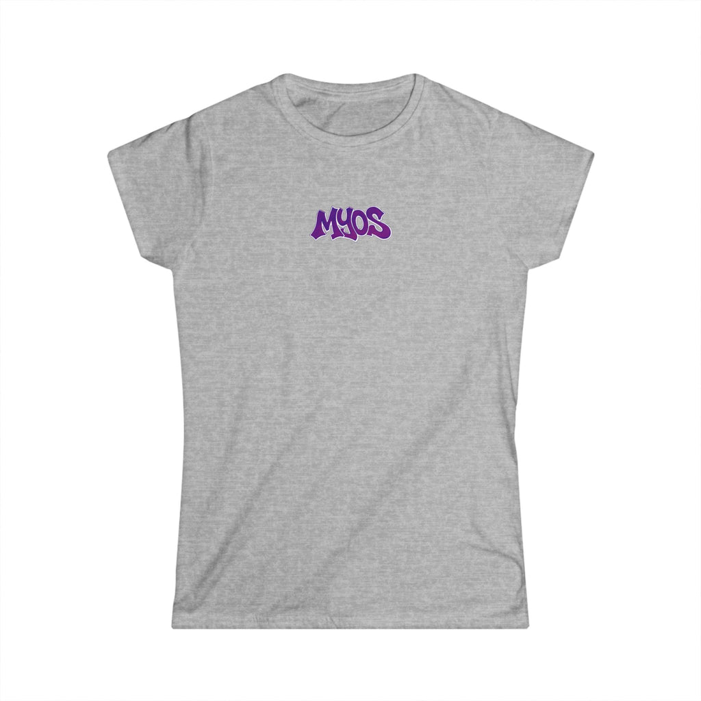 Women's T-shirt Purple/Pink logo
