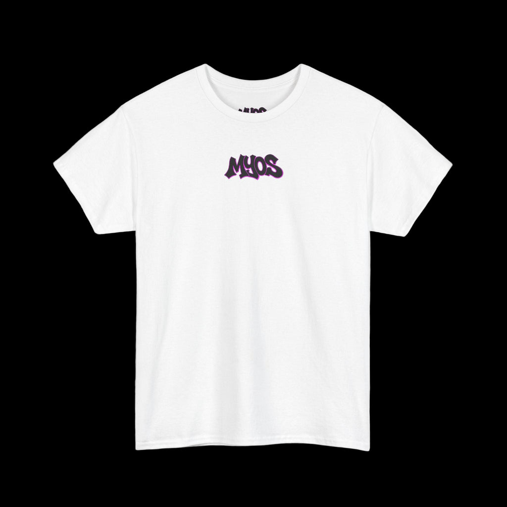 Men's T-shirt MYOS Black/Pink Logo