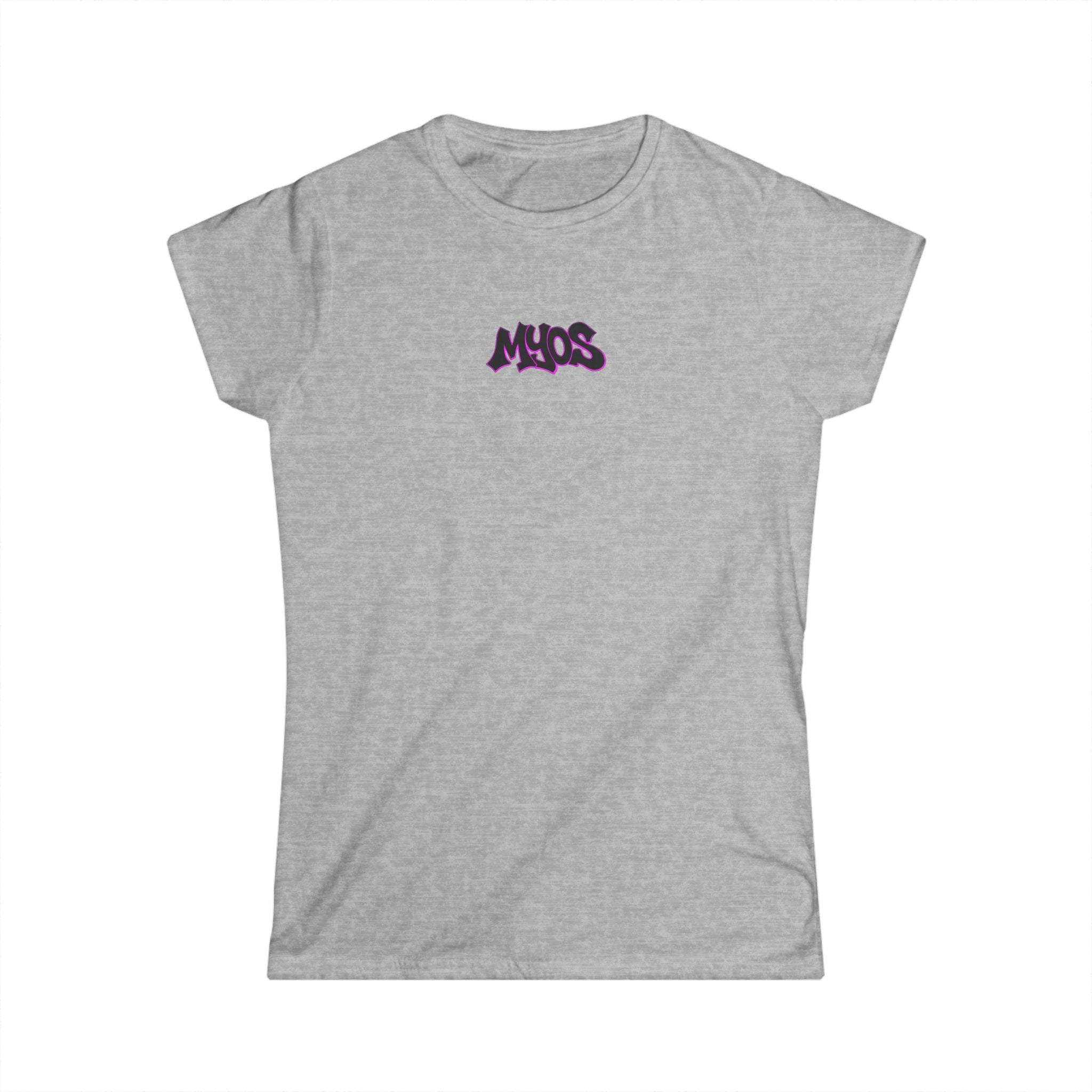 Women's T-shirt Black/Pink logo