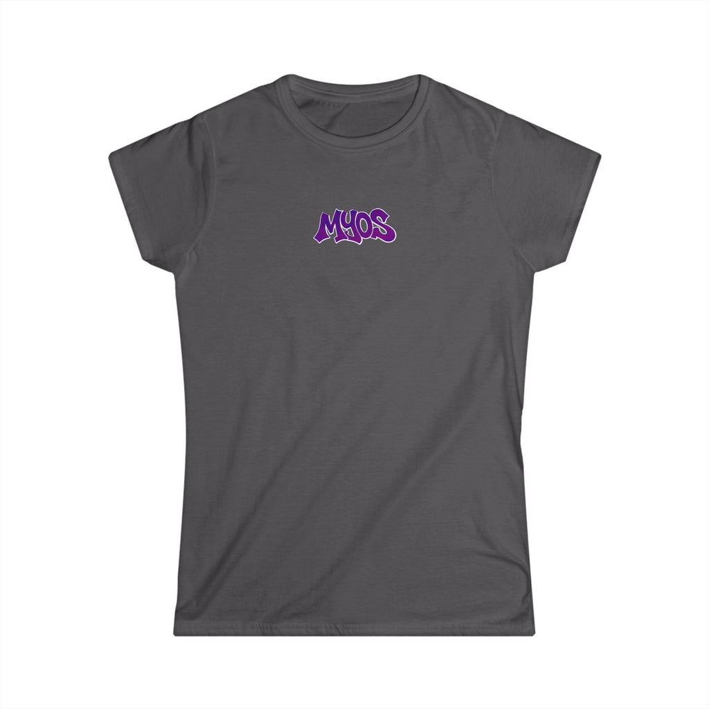 Women's T-shirt Purple/Pink logo