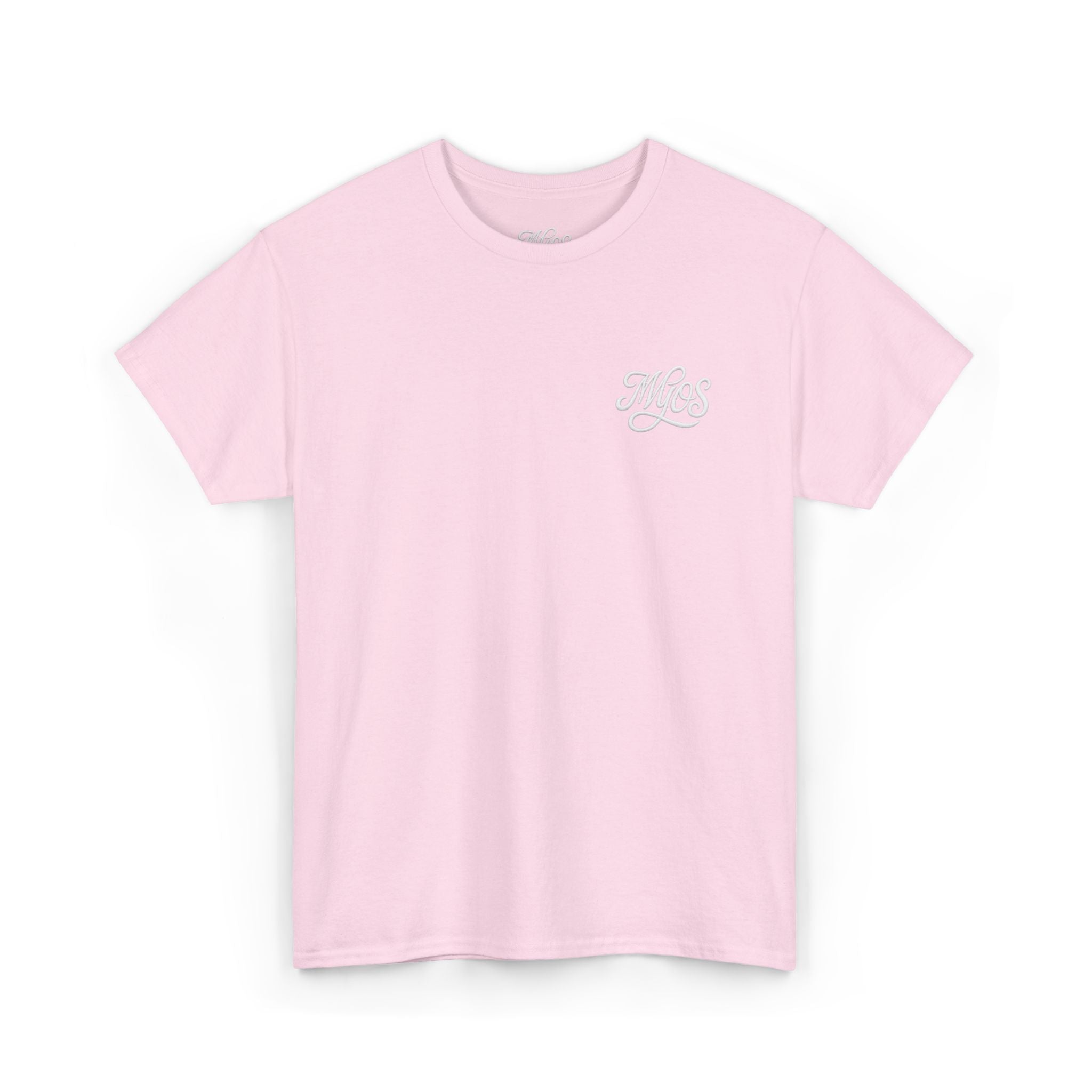Men's T-shirt MYOS White Cursive Logo