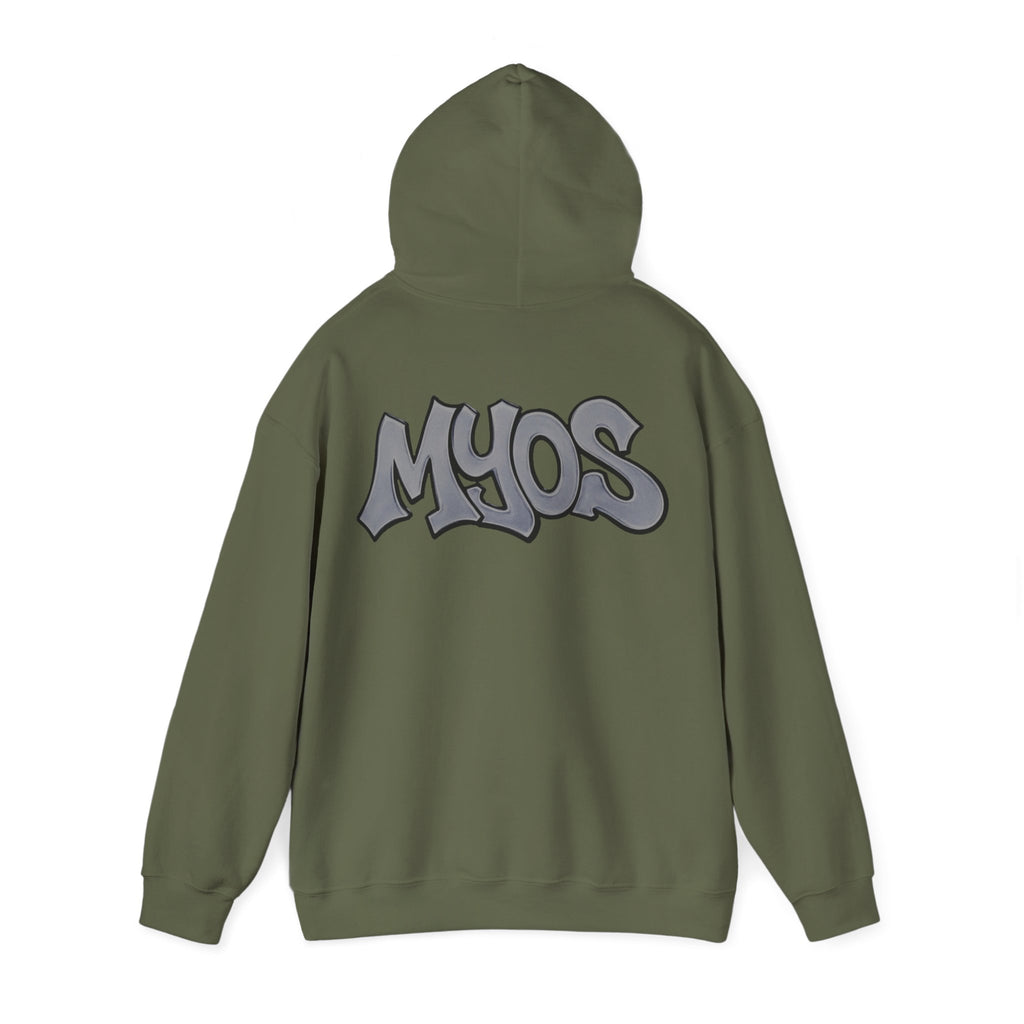 MYOS Streetwear Hoodie Grey