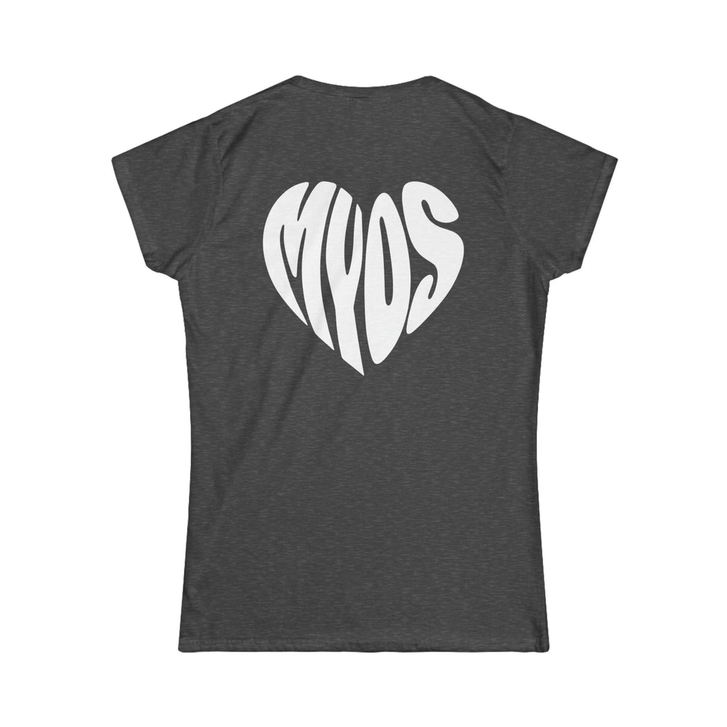 Women's T-shirt White Heart