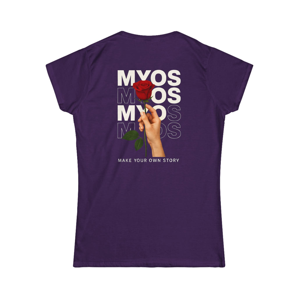 Women's T-shirt Rose