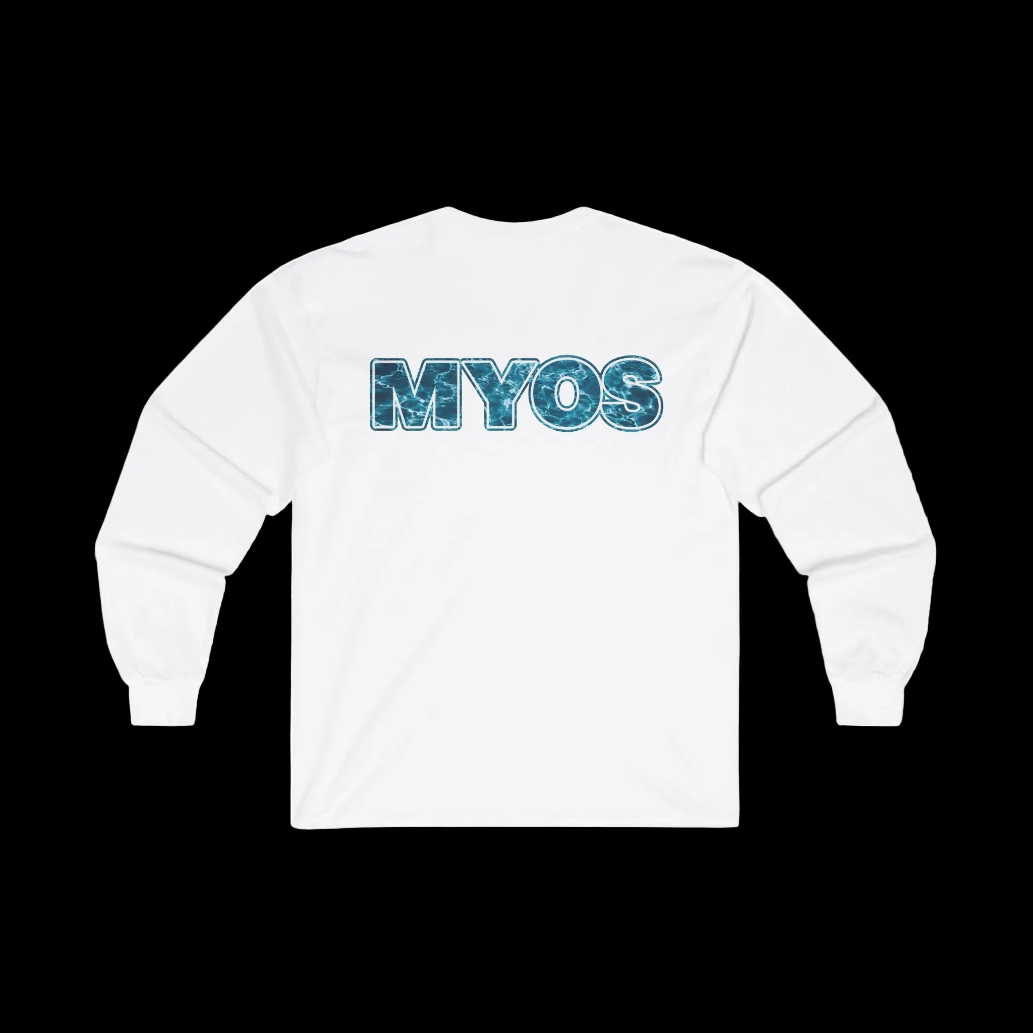 Long Sleeve Tee Clear Blue Water