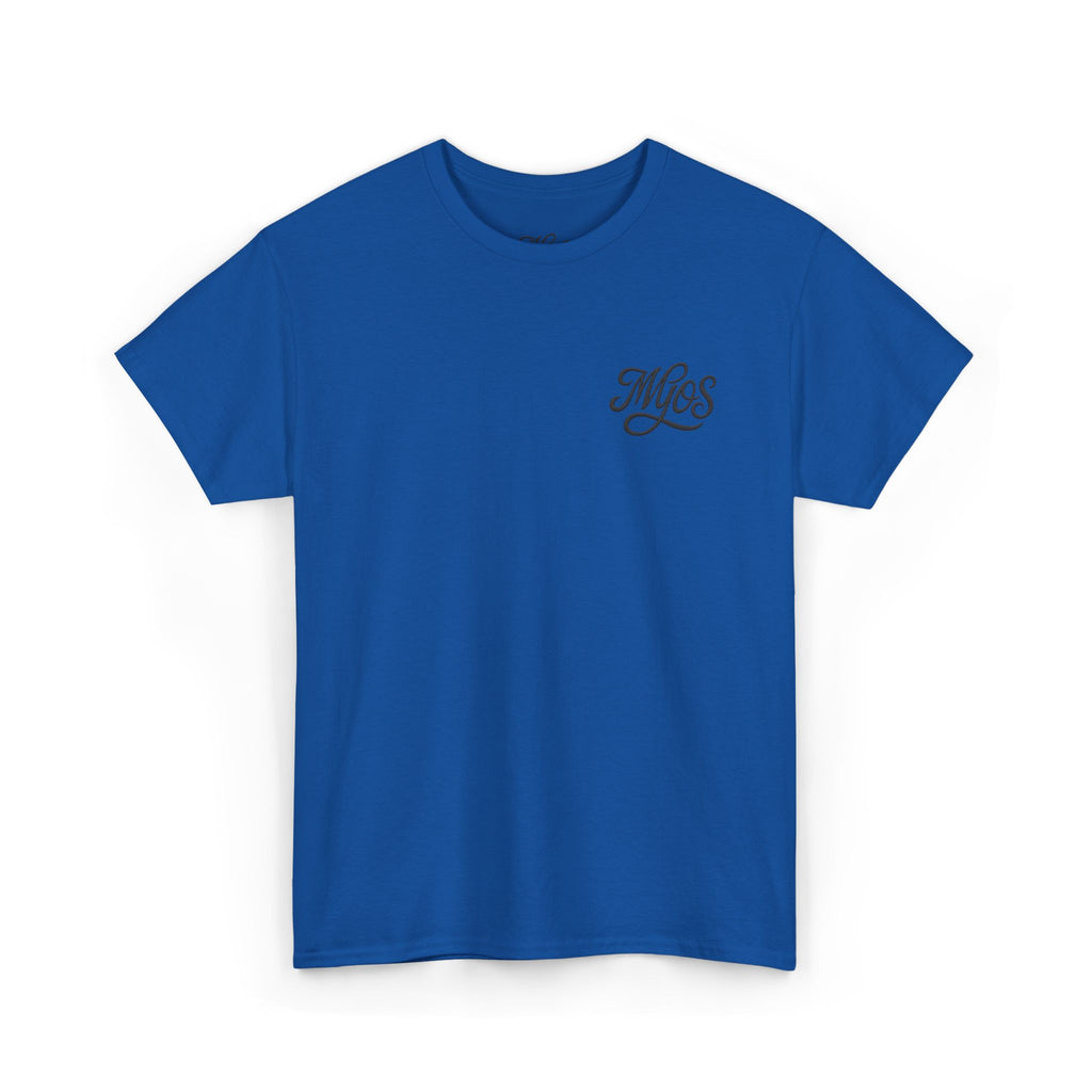 Men's T-shirt MYOS Black Cursive Logo