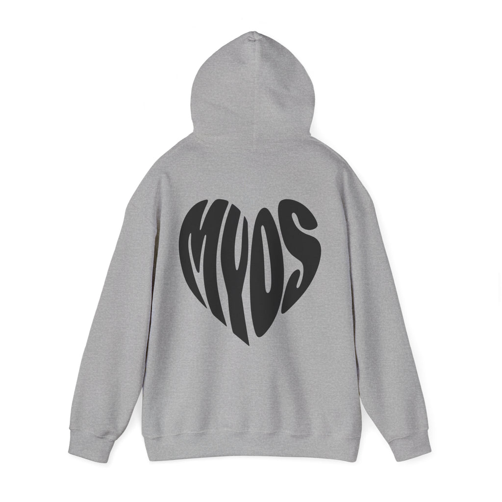 MYOS Black Heart Hoodie