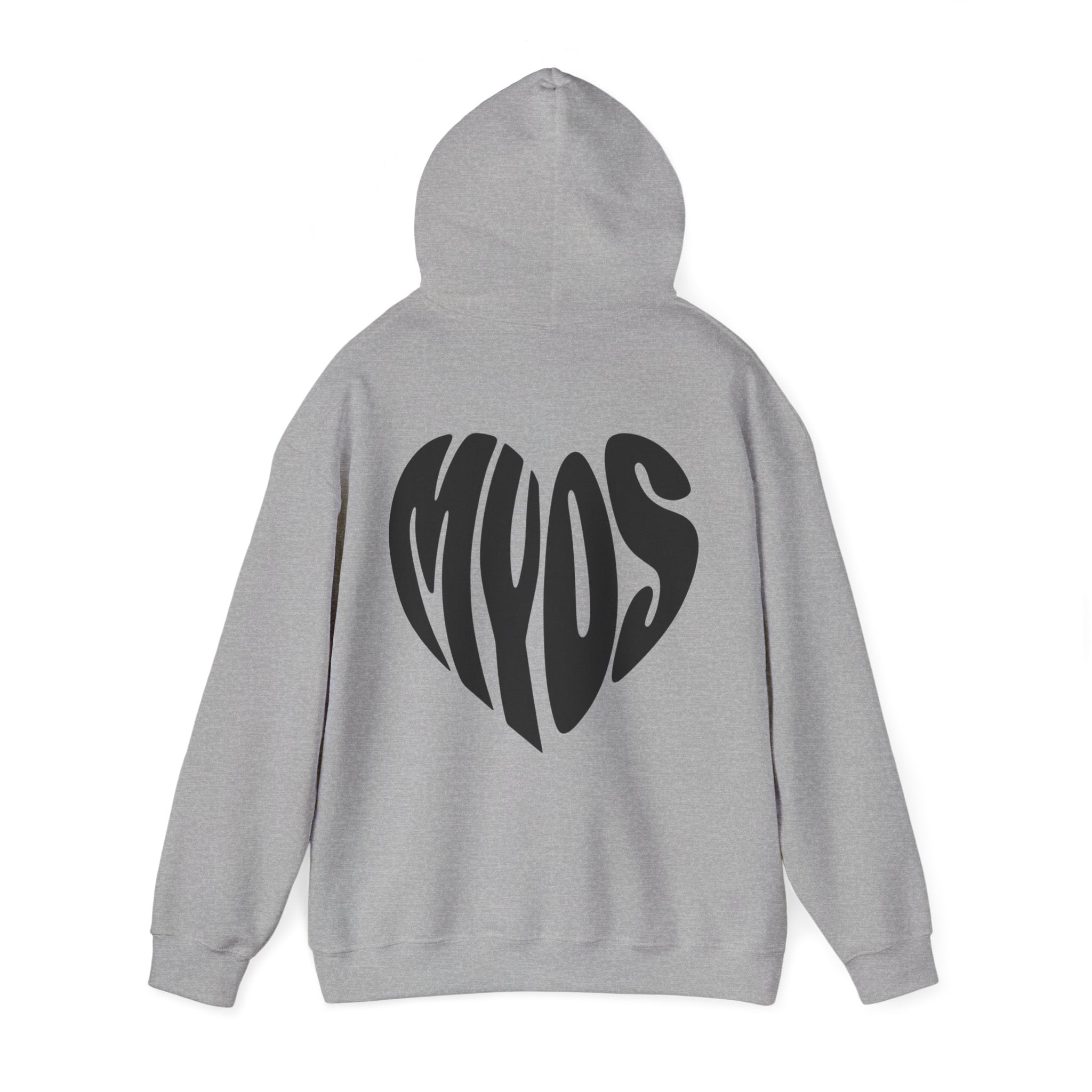 MYOS Black Heart Hoodie