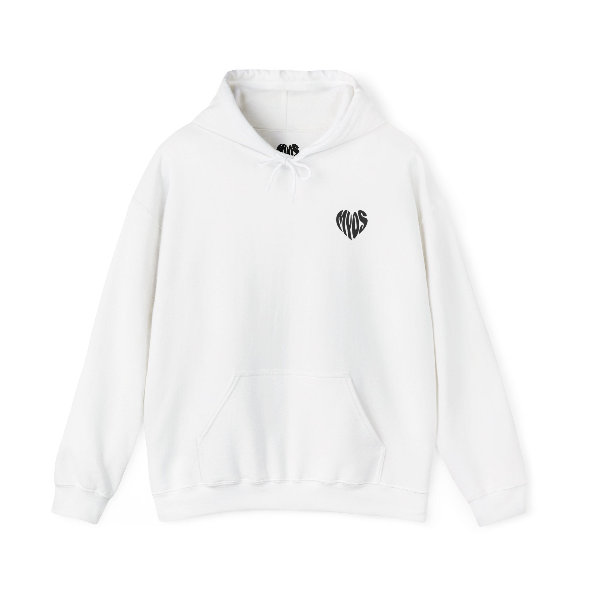 MYOS Black Heart Hoodie