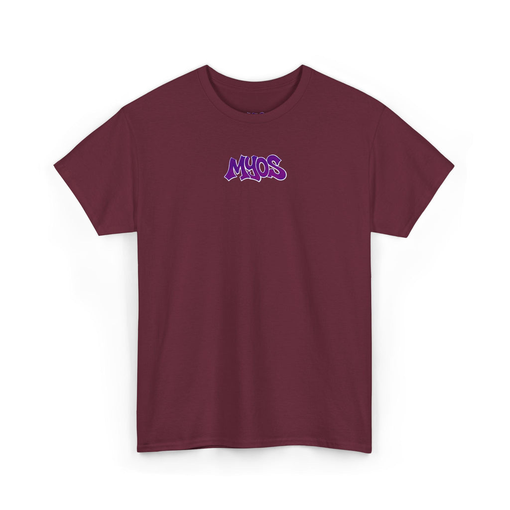 Men's T-shirt MYOS Purple/Pink Logo