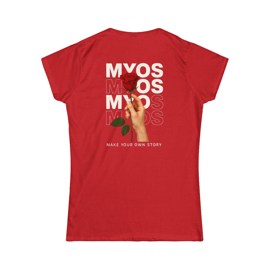 Women's T-shirt Rose