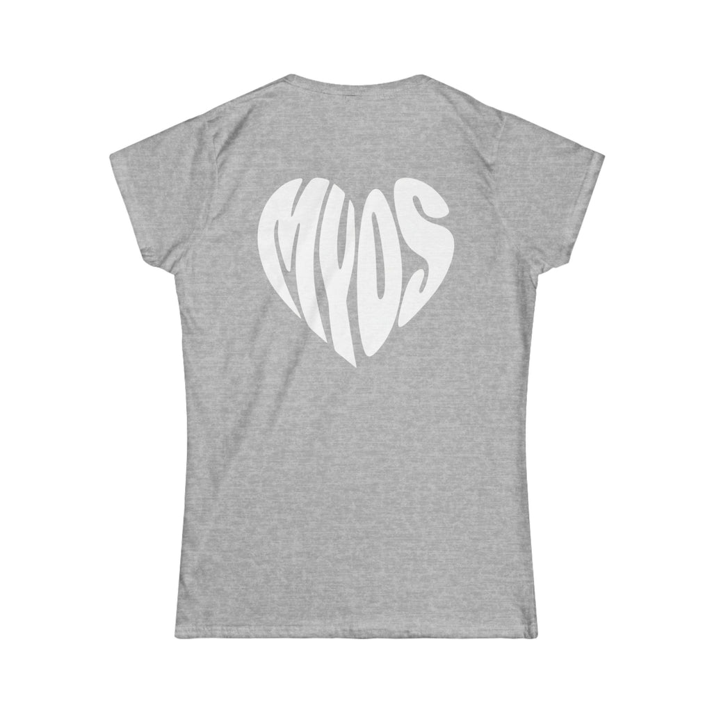 Women's T-shirt White Heart