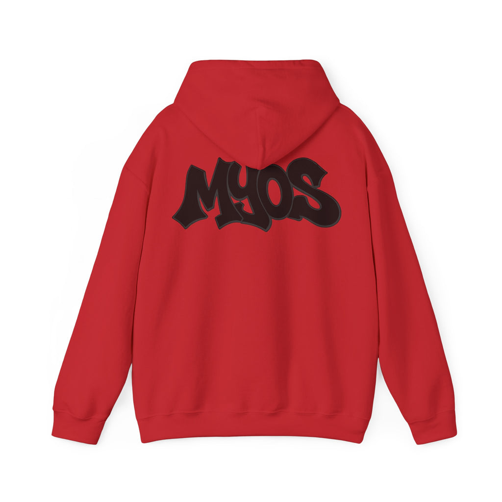 MYOS Hoodie streetwear Black
