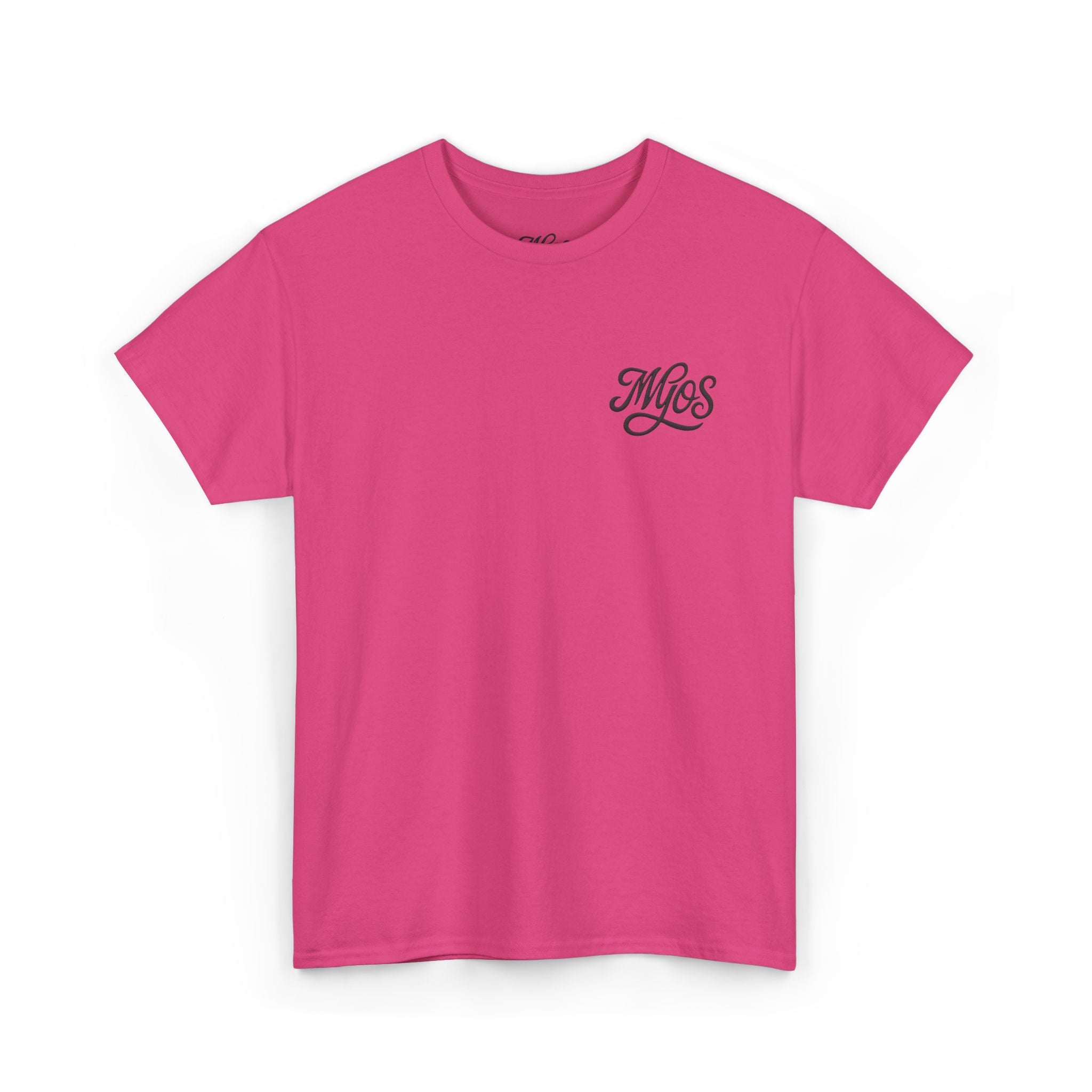 Men's T-shirt MYOS Black Cursive Logo