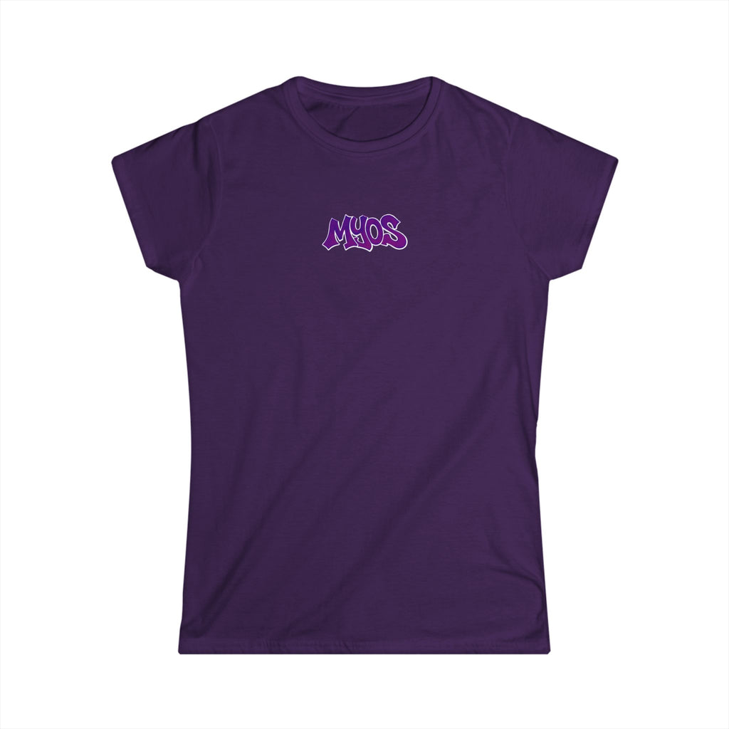 Women's T-shirt Purple/Pink logo