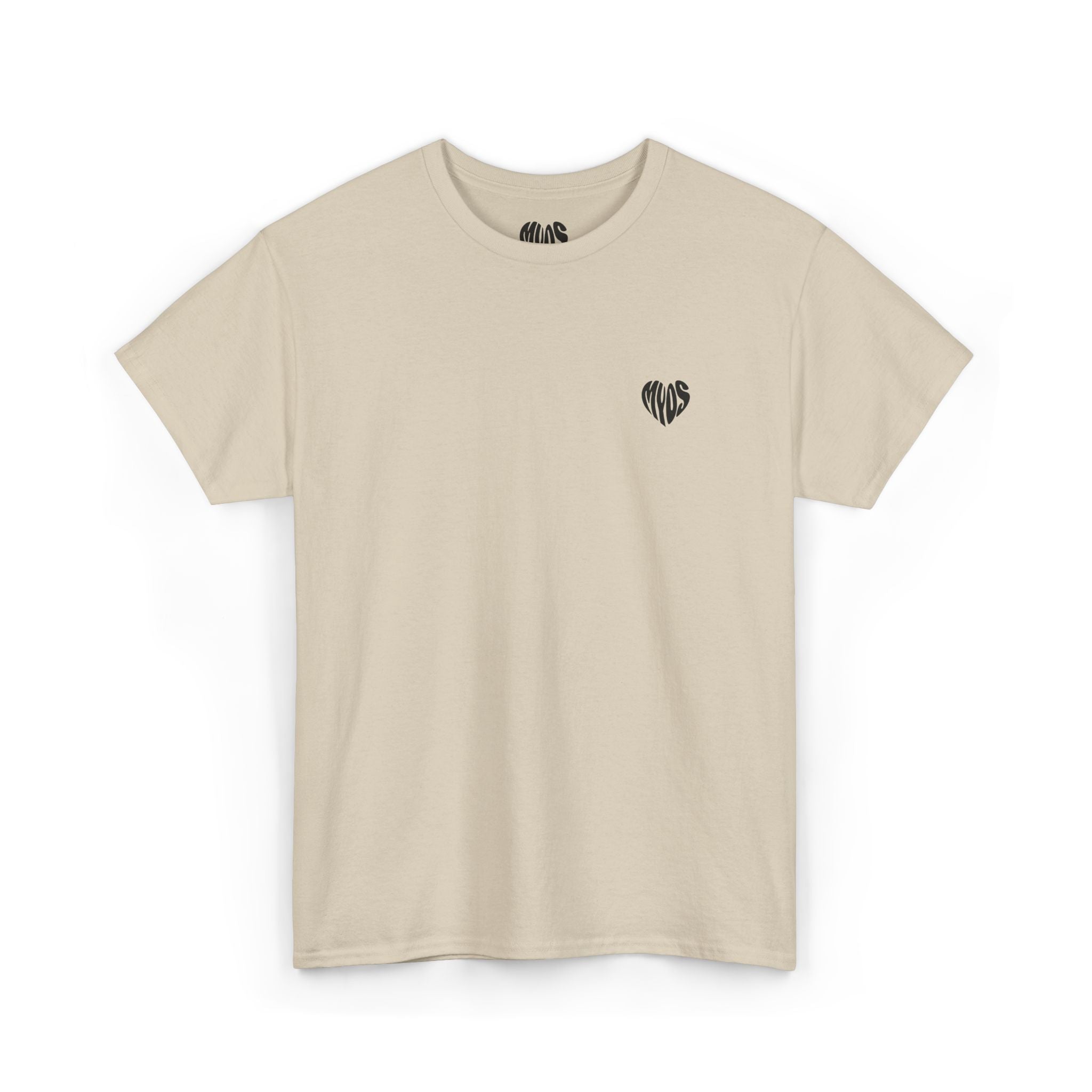 Men's T-shirt MYOS Black Heart