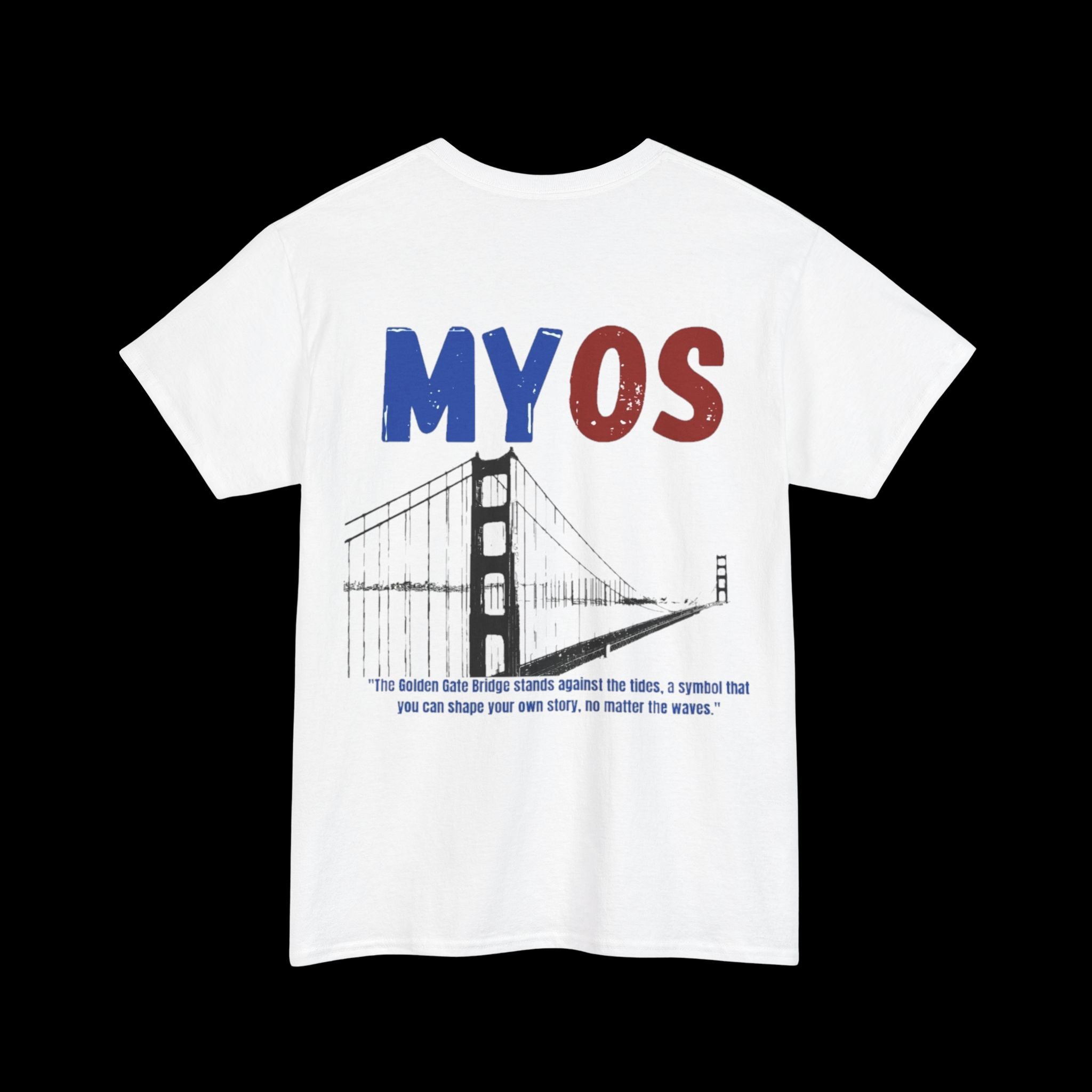 Men's T-shirt The Goldan Gate Bridge