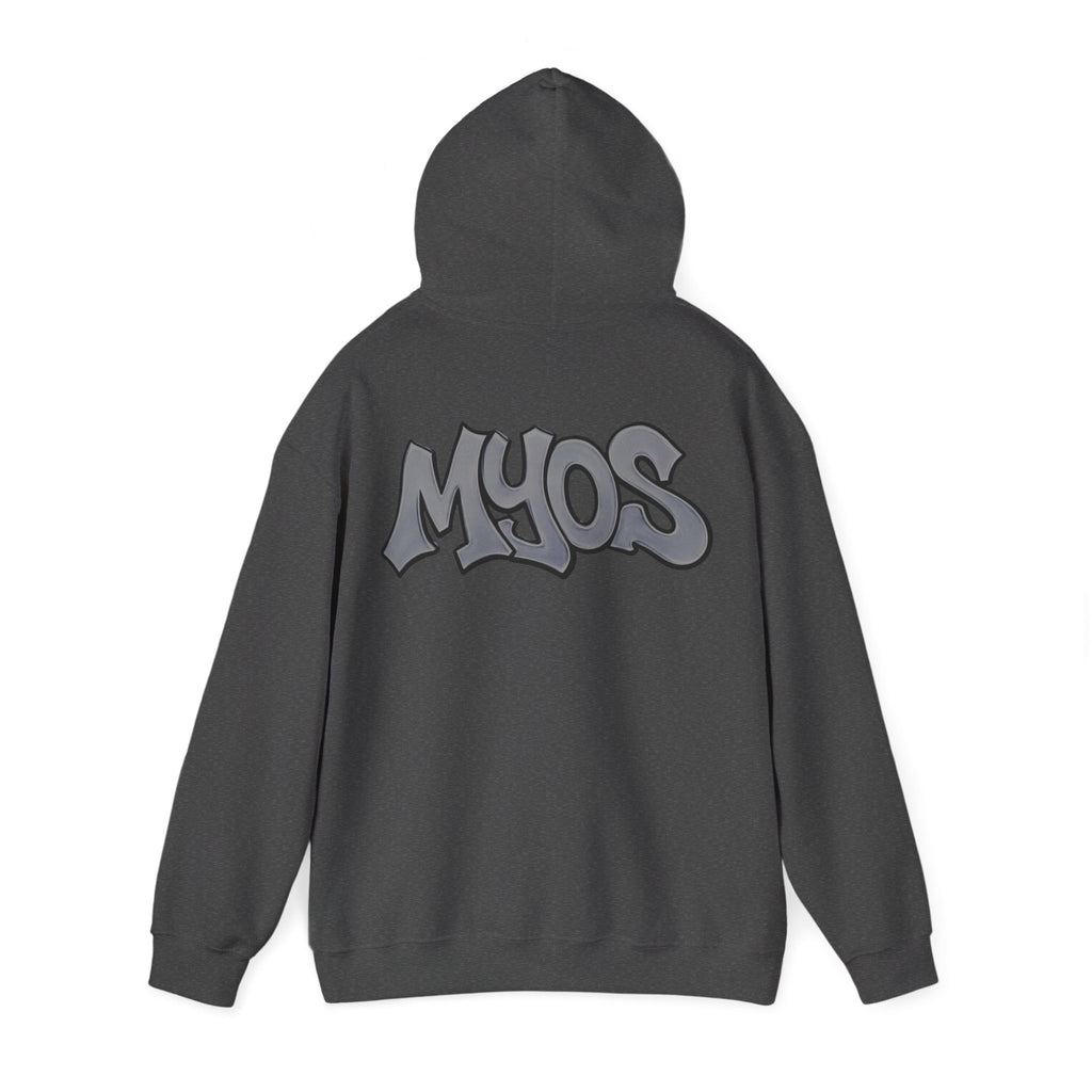 MYOS Streetwear Hoodie Grey
