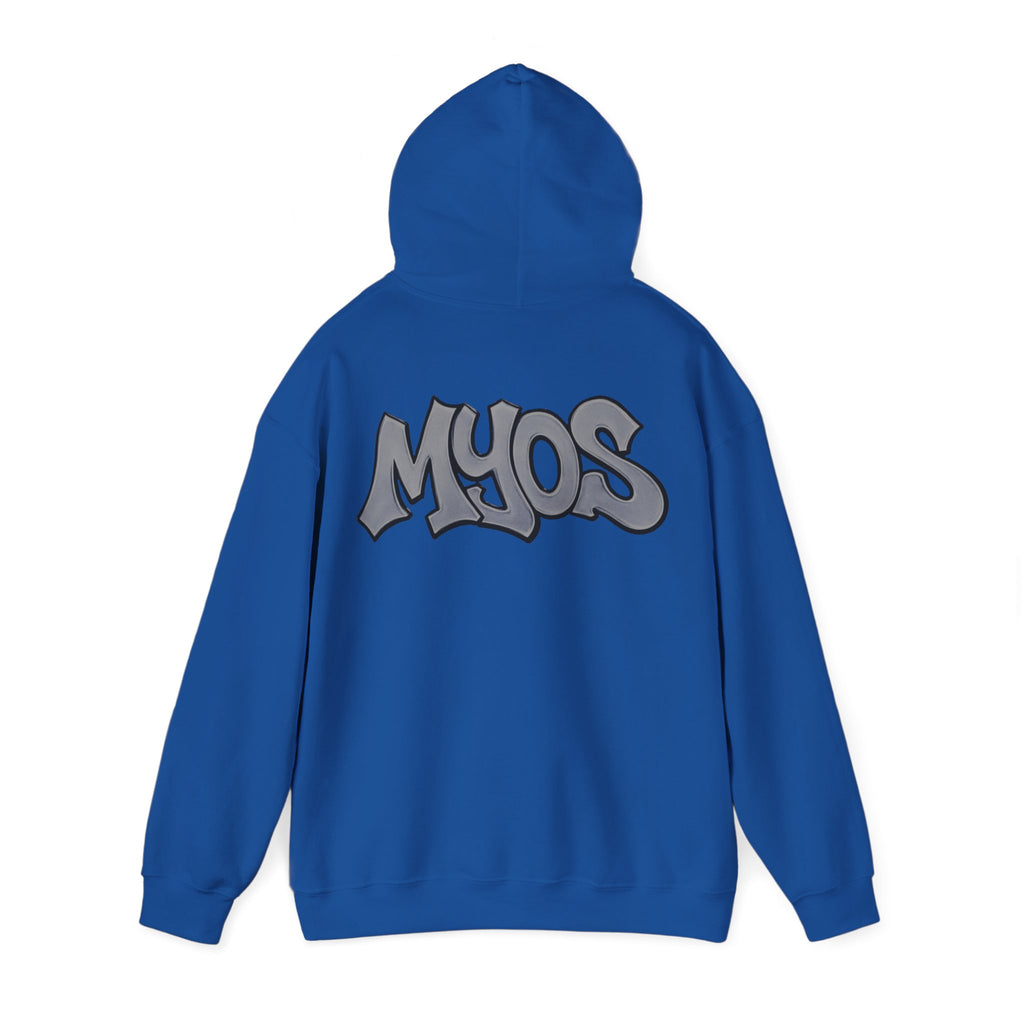 MYOS Streetwear Hoodie Grey