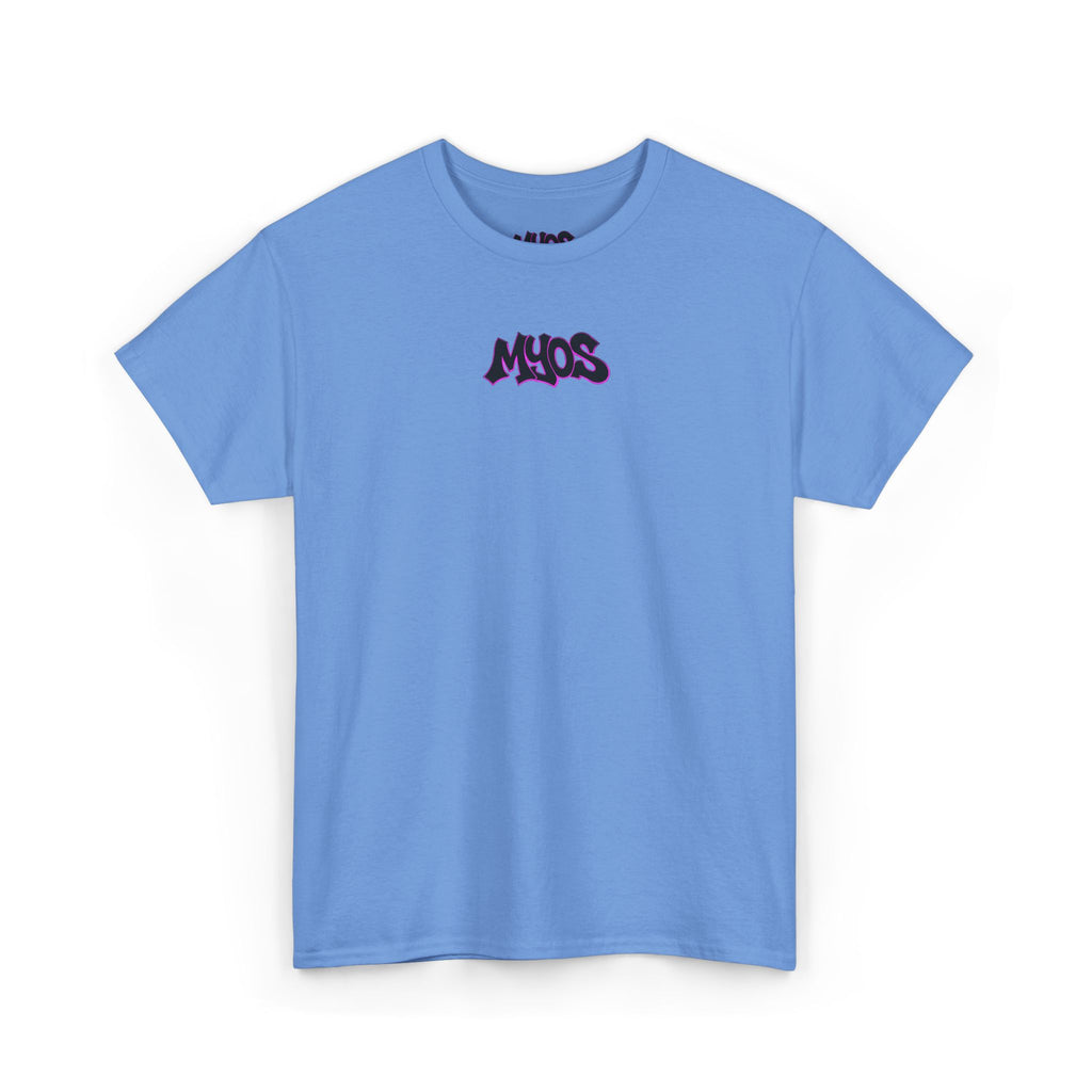 Men's T-shirt MYOS Black/Pink Logo