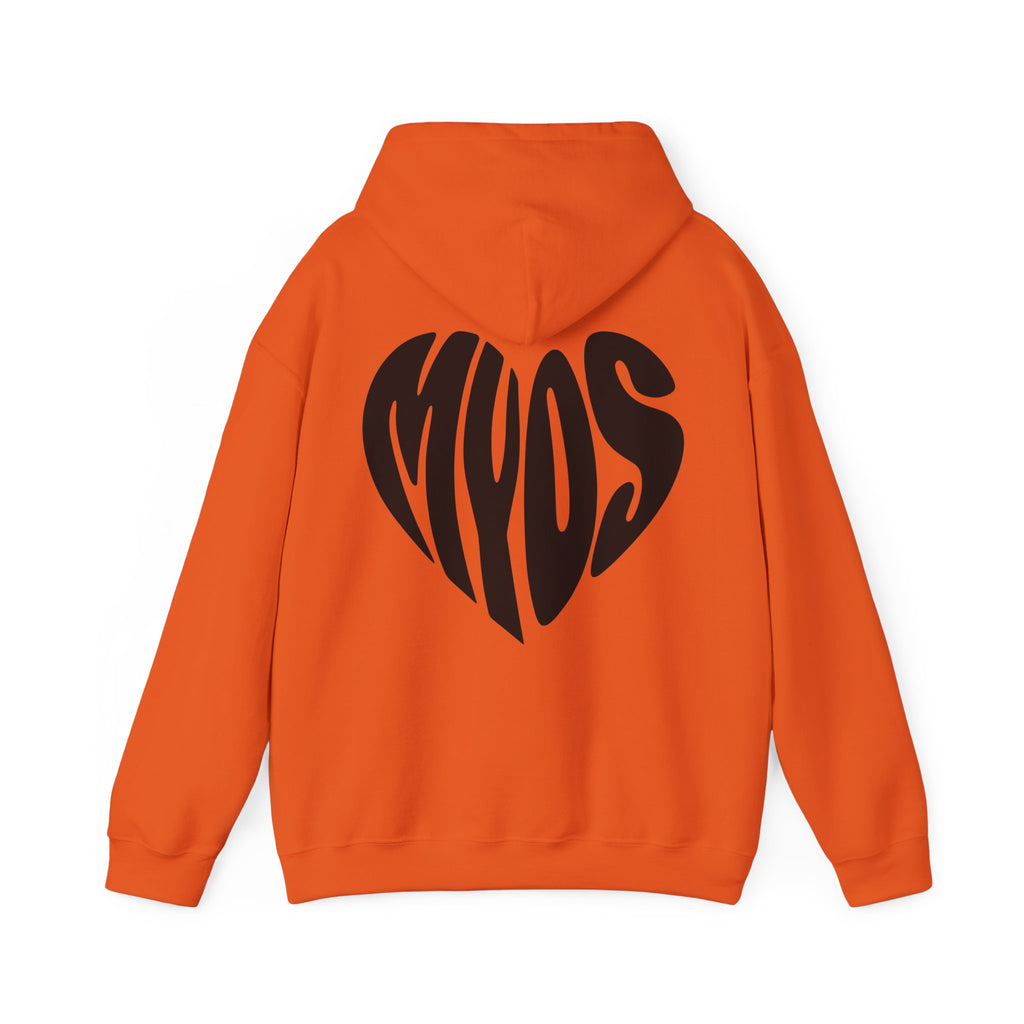 MYOS Black Heart Hoodie