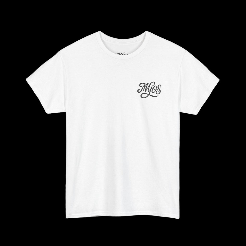 Men's T-shirt MYOS Black Cursive Logo