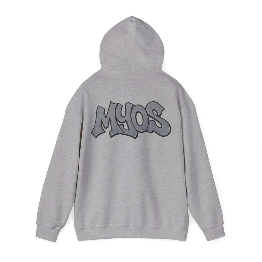 MYOS Streetwear Hoodie Grey