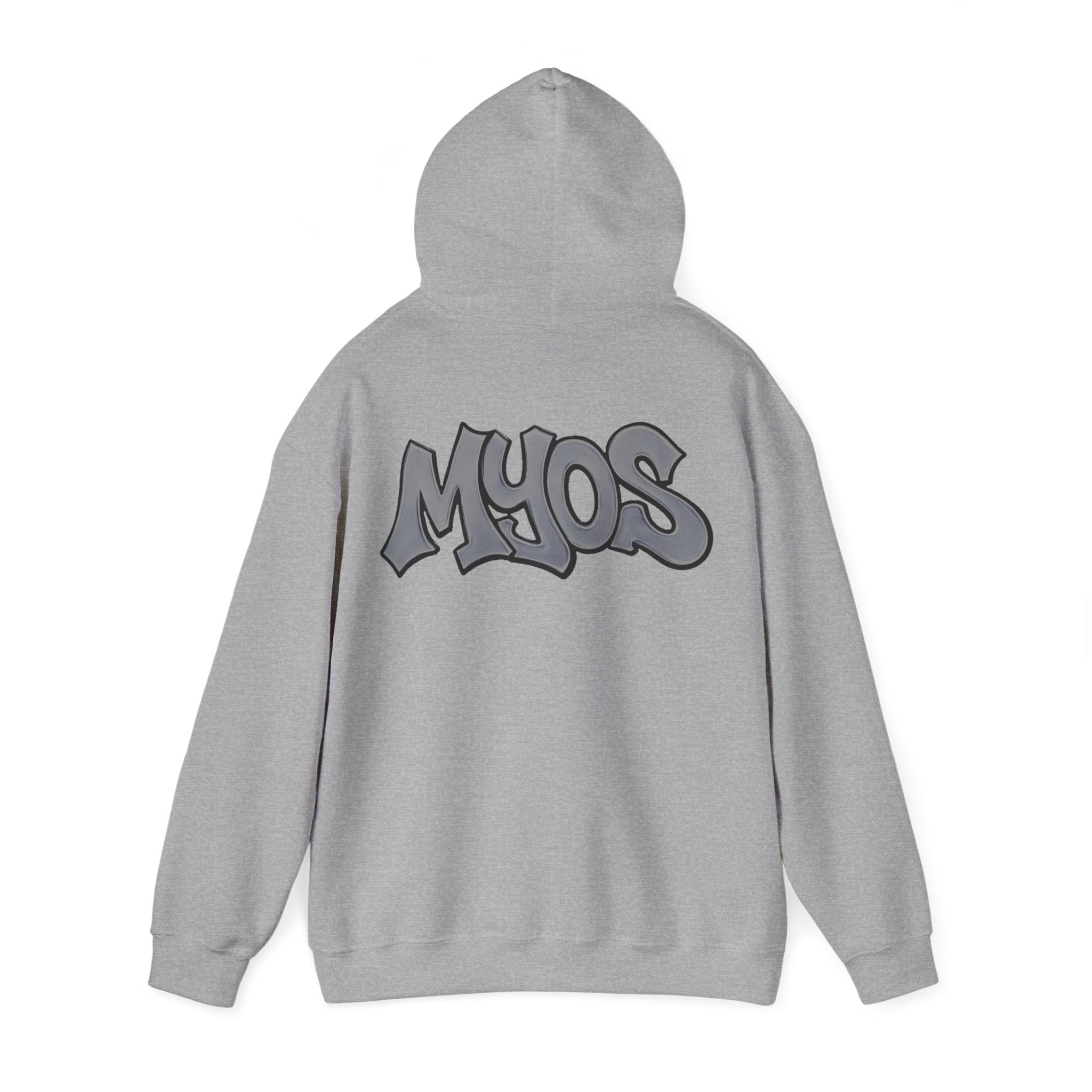 MYOS Streetwear Hoodie Grey