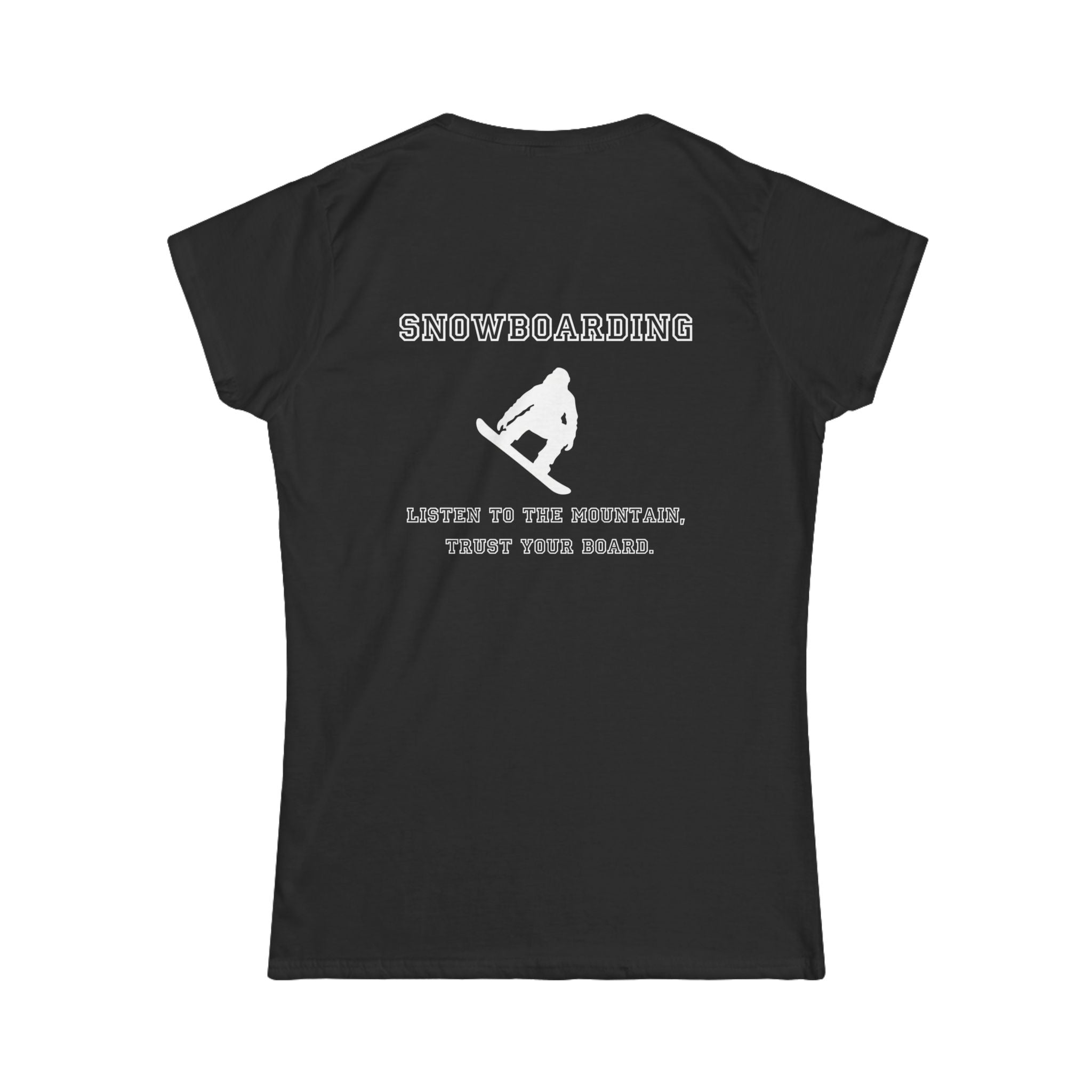 Women's T-shirt Snowboarding