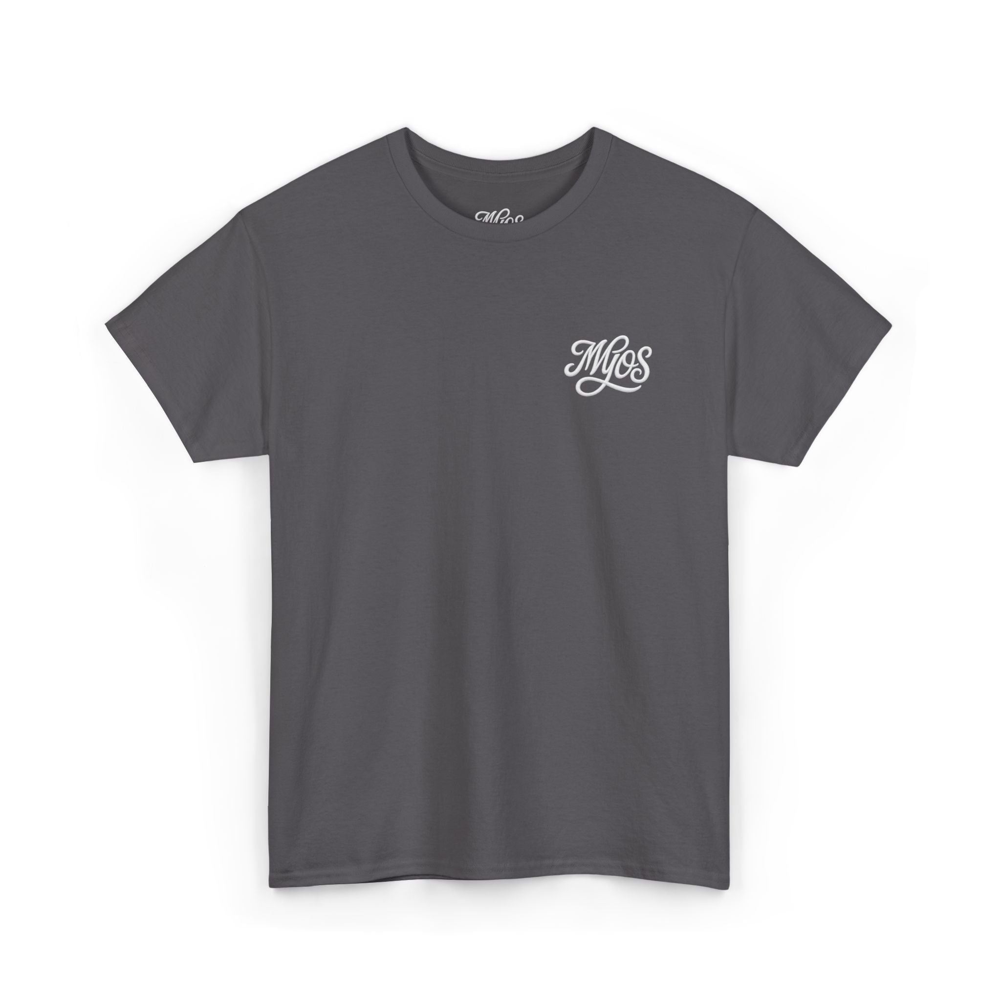 Men's T-shirt MYOS White Cursive Logo