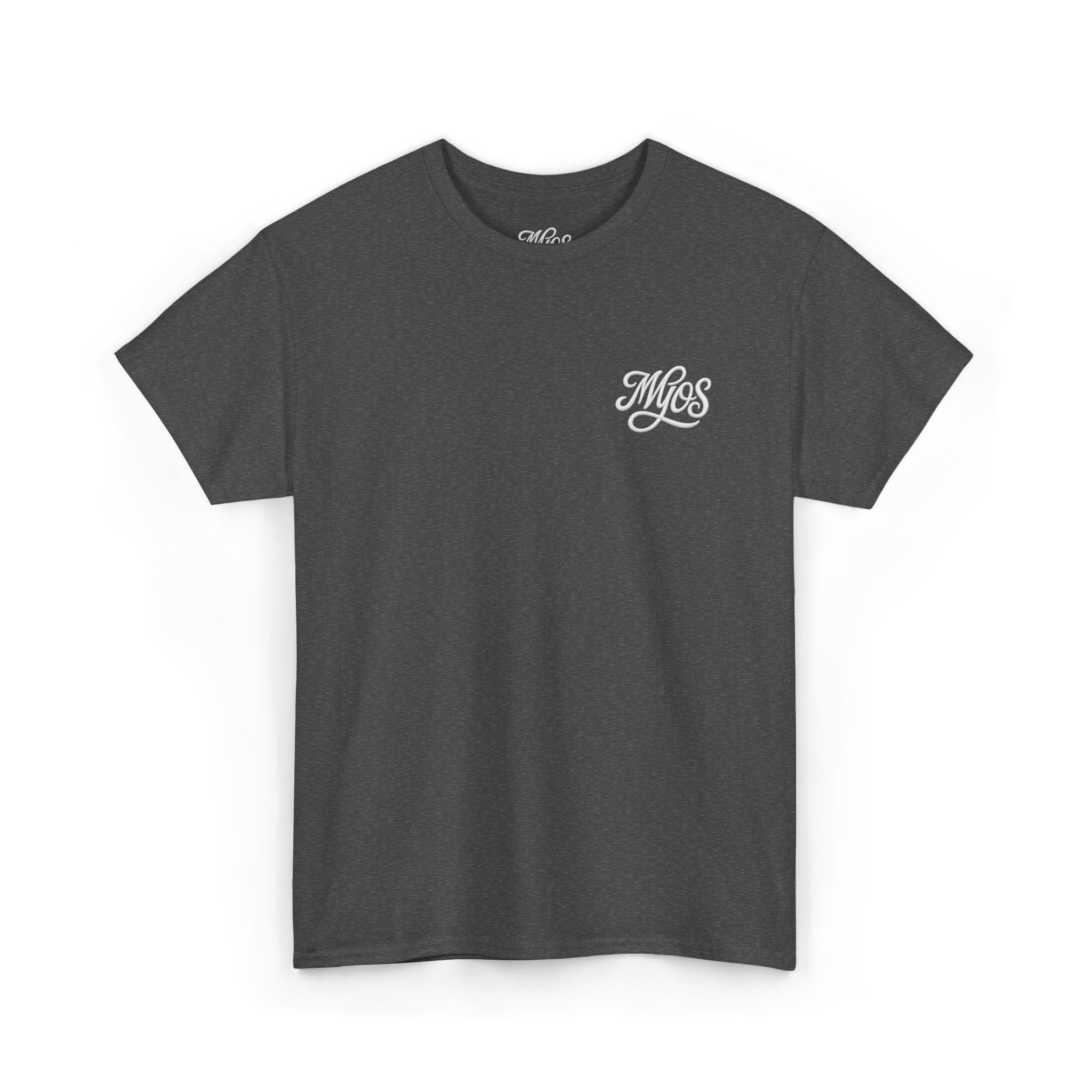 Men's T-shirt MYOS White Cursive Logo